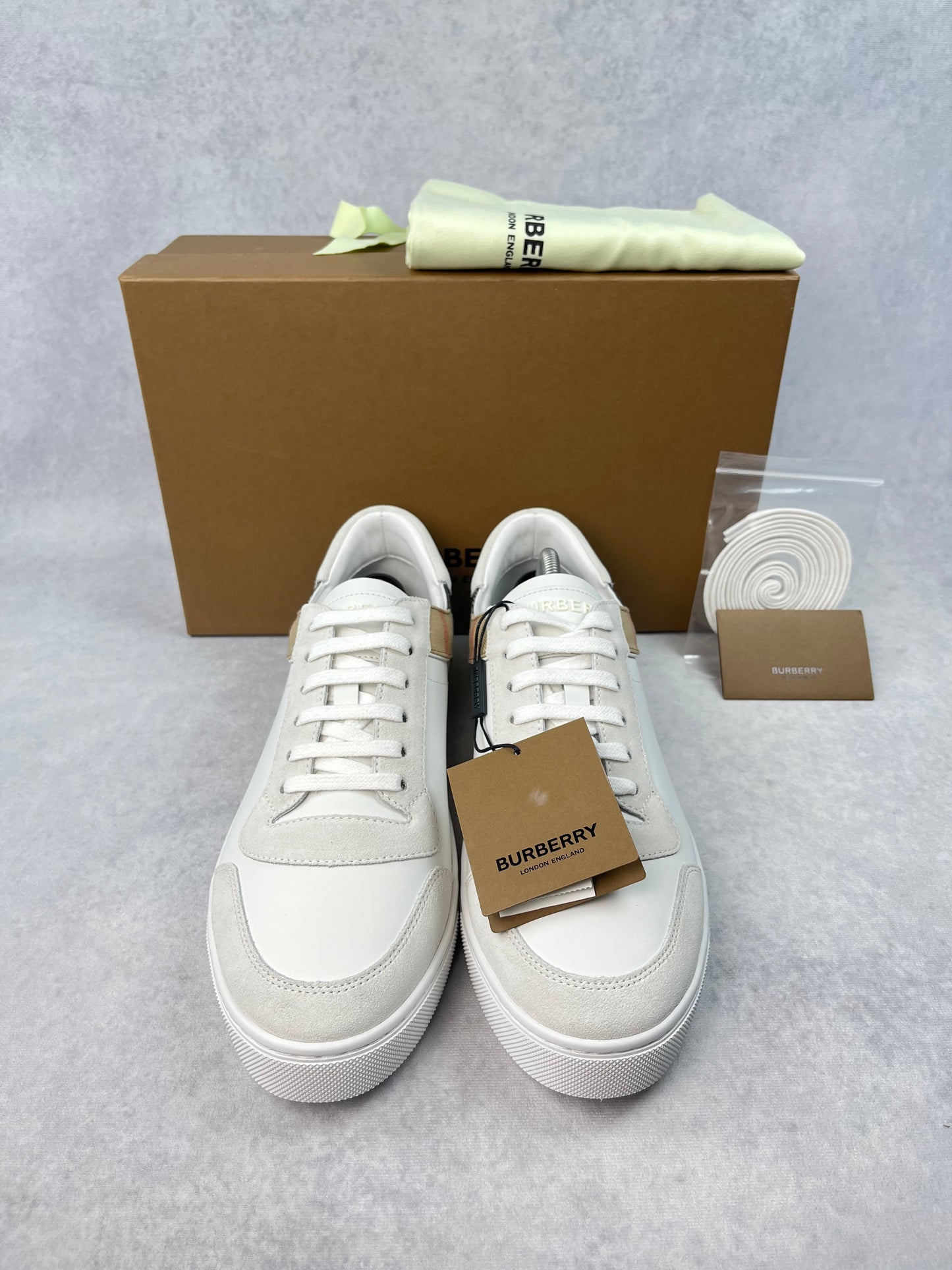 Burberry checked sneaker