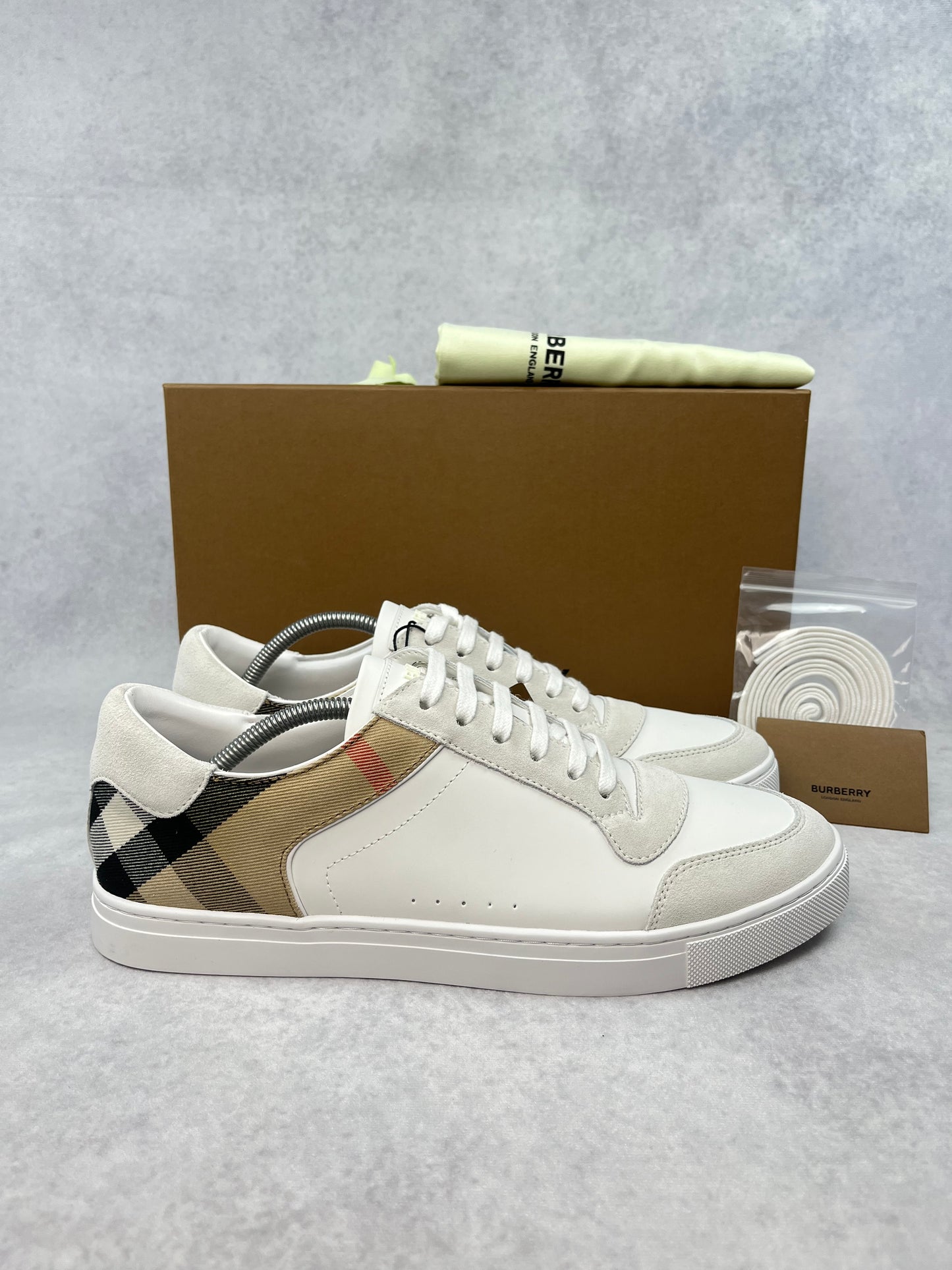Burberry checked sneaker