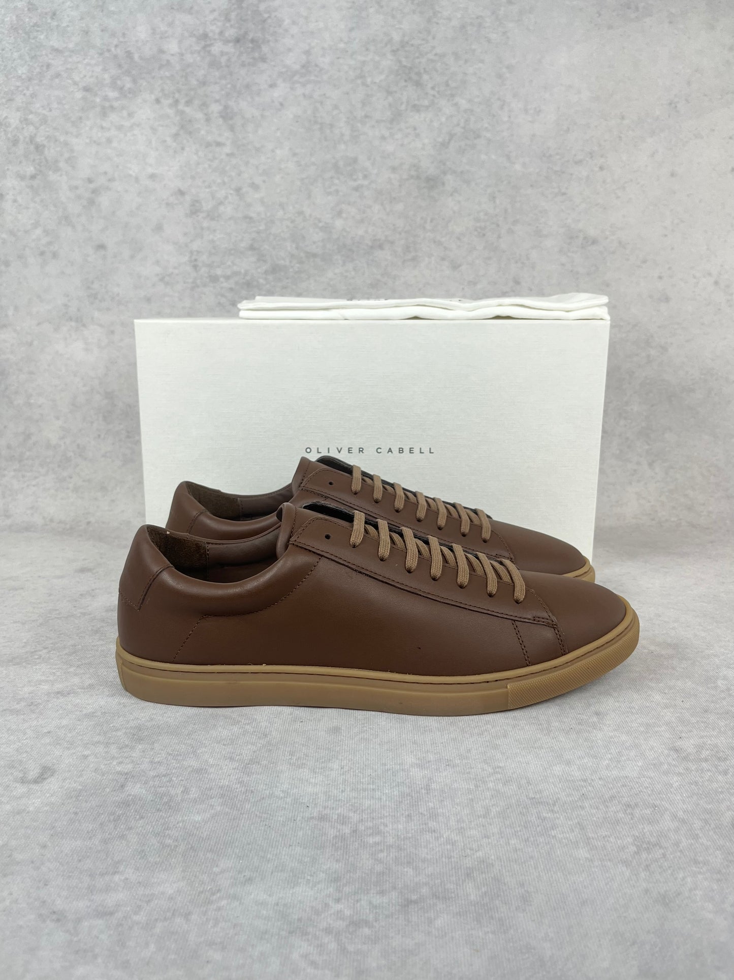 Oliver Cabell low 1 mocha sneaker