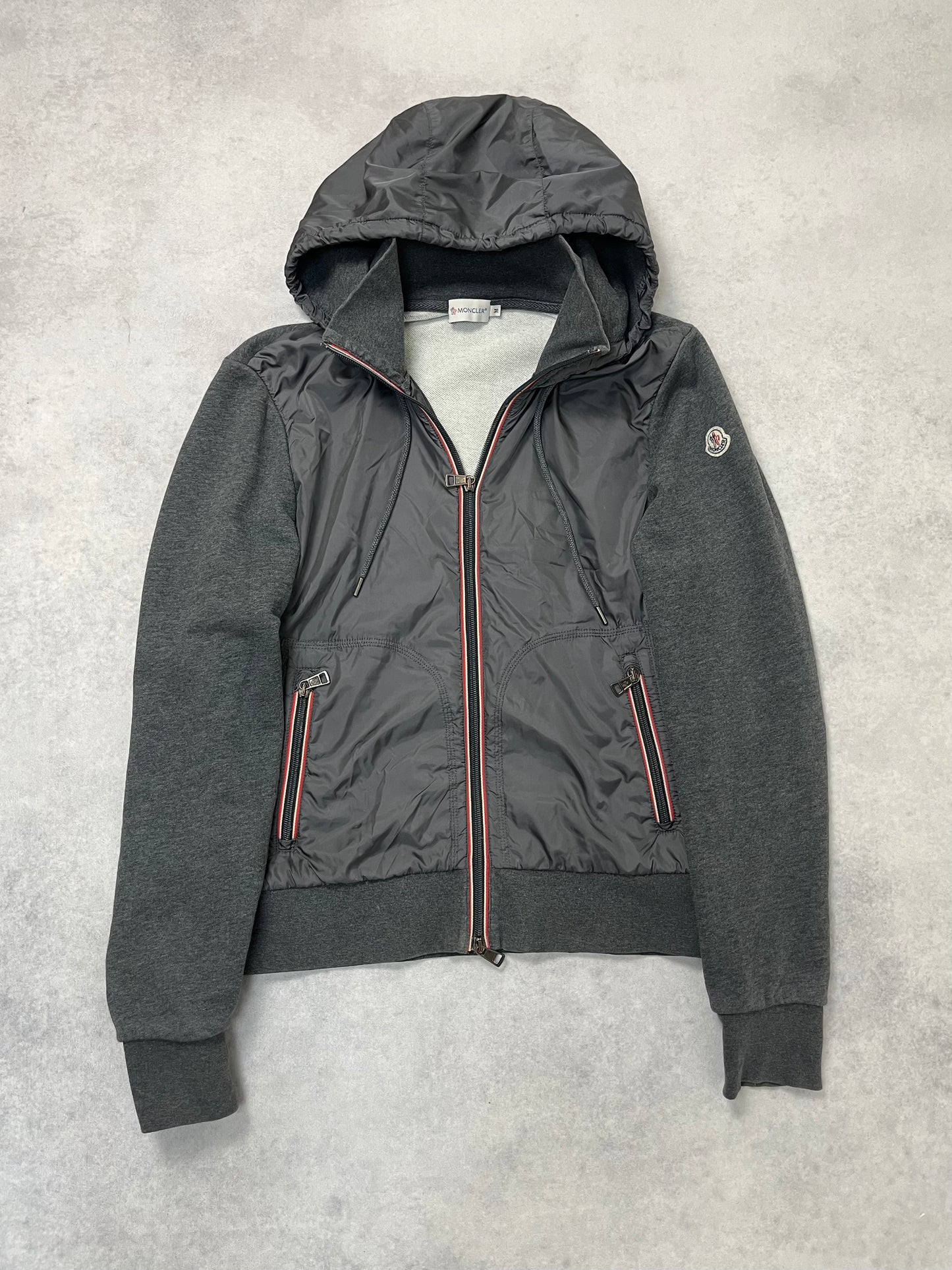 Moncler hooded cardigan jacket