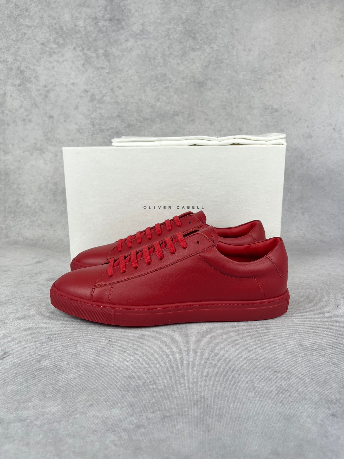 Oliver Cabell low 1 red sneaker