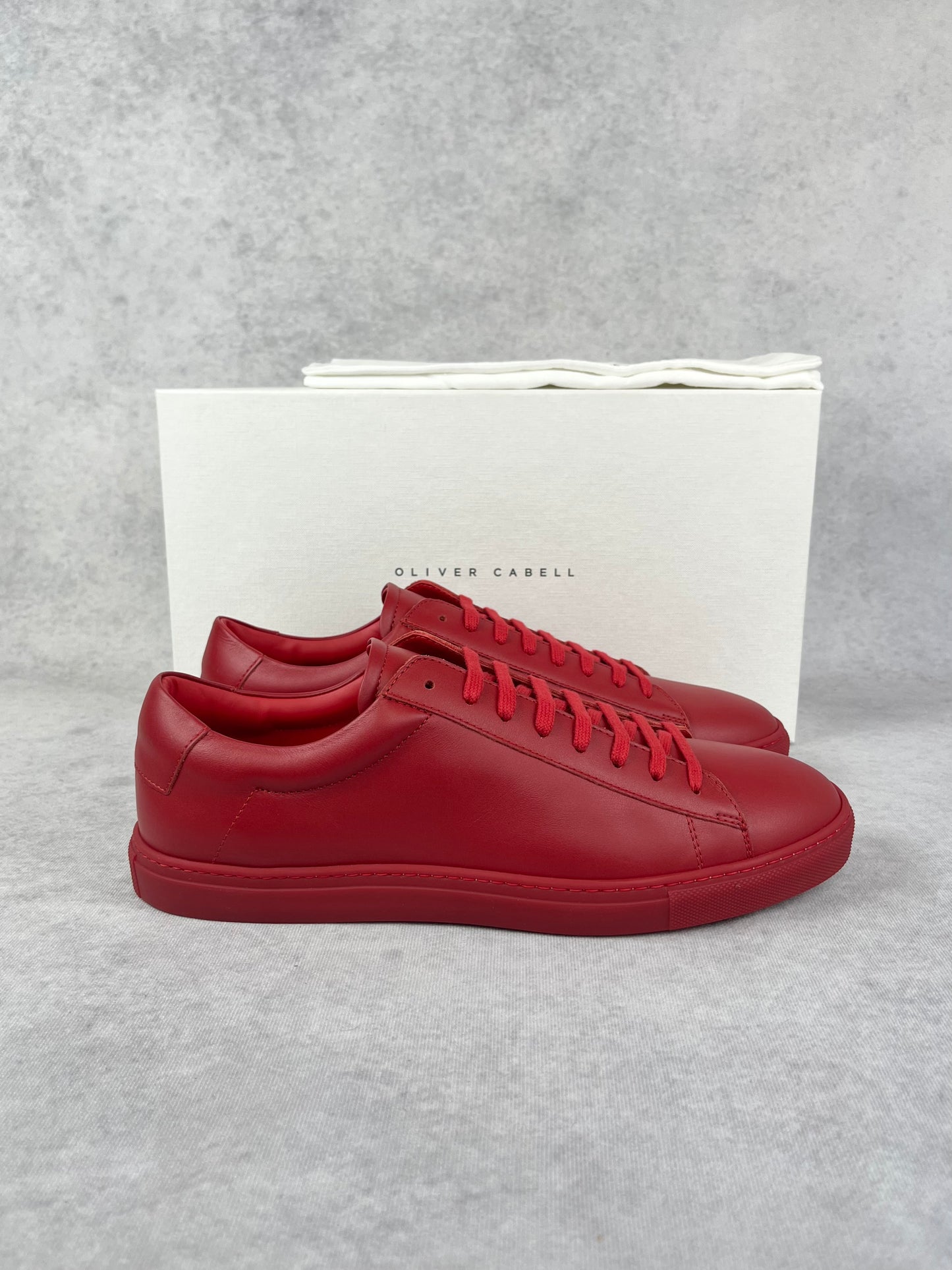 Oliver Cabell low 1 red sneaker