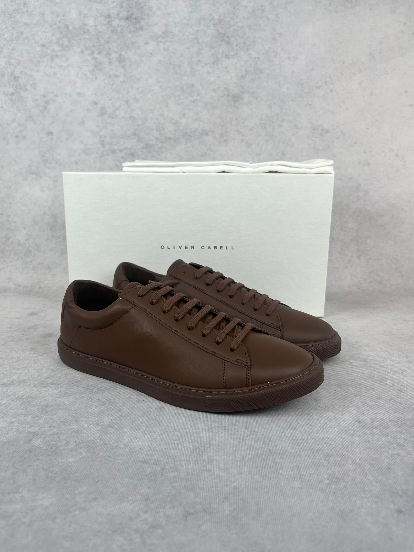 Oliver Cabell low 1 mocha sneaker