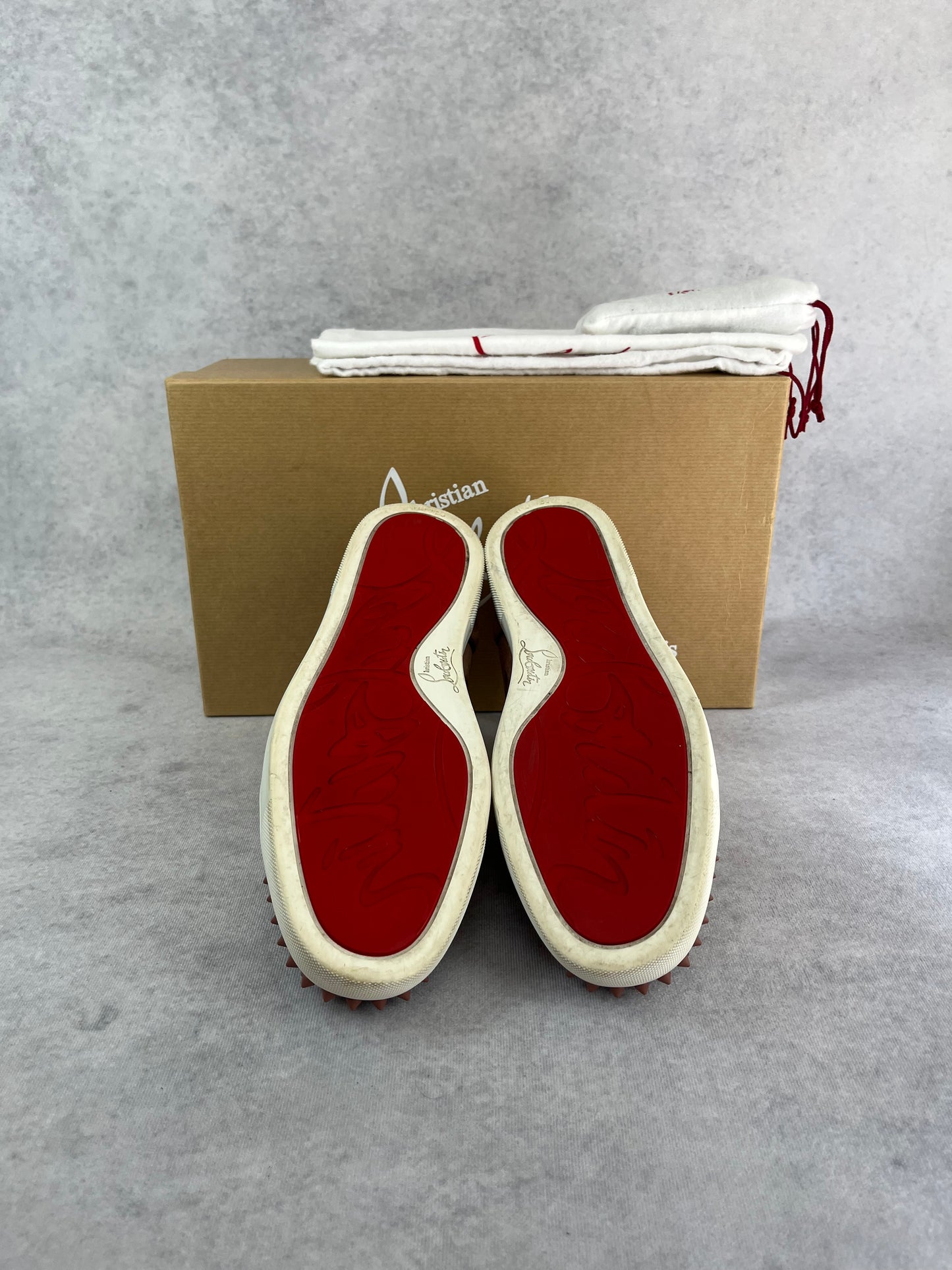 Christian Louboutin junior spike sneaker