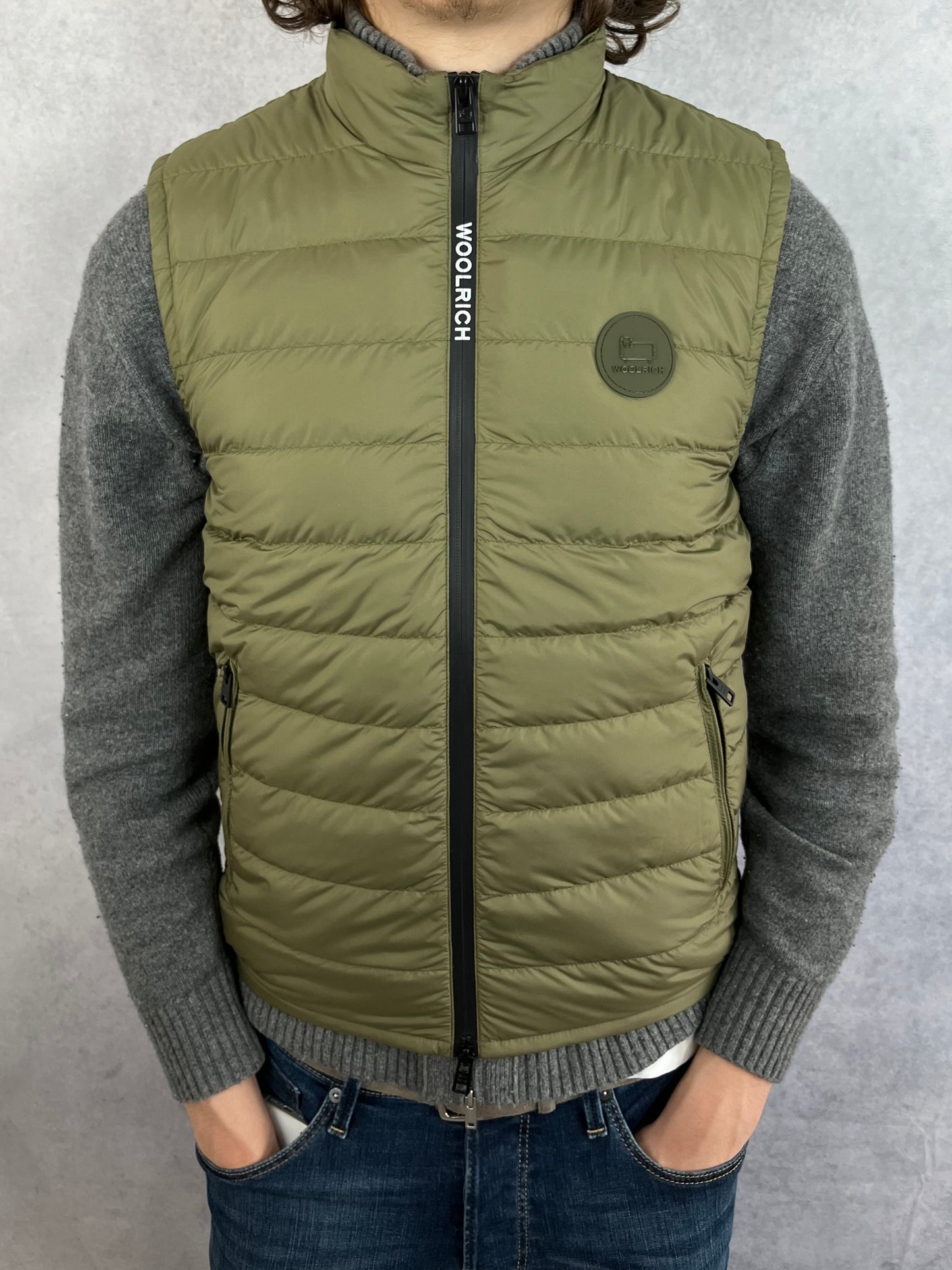 Woolrich down vest