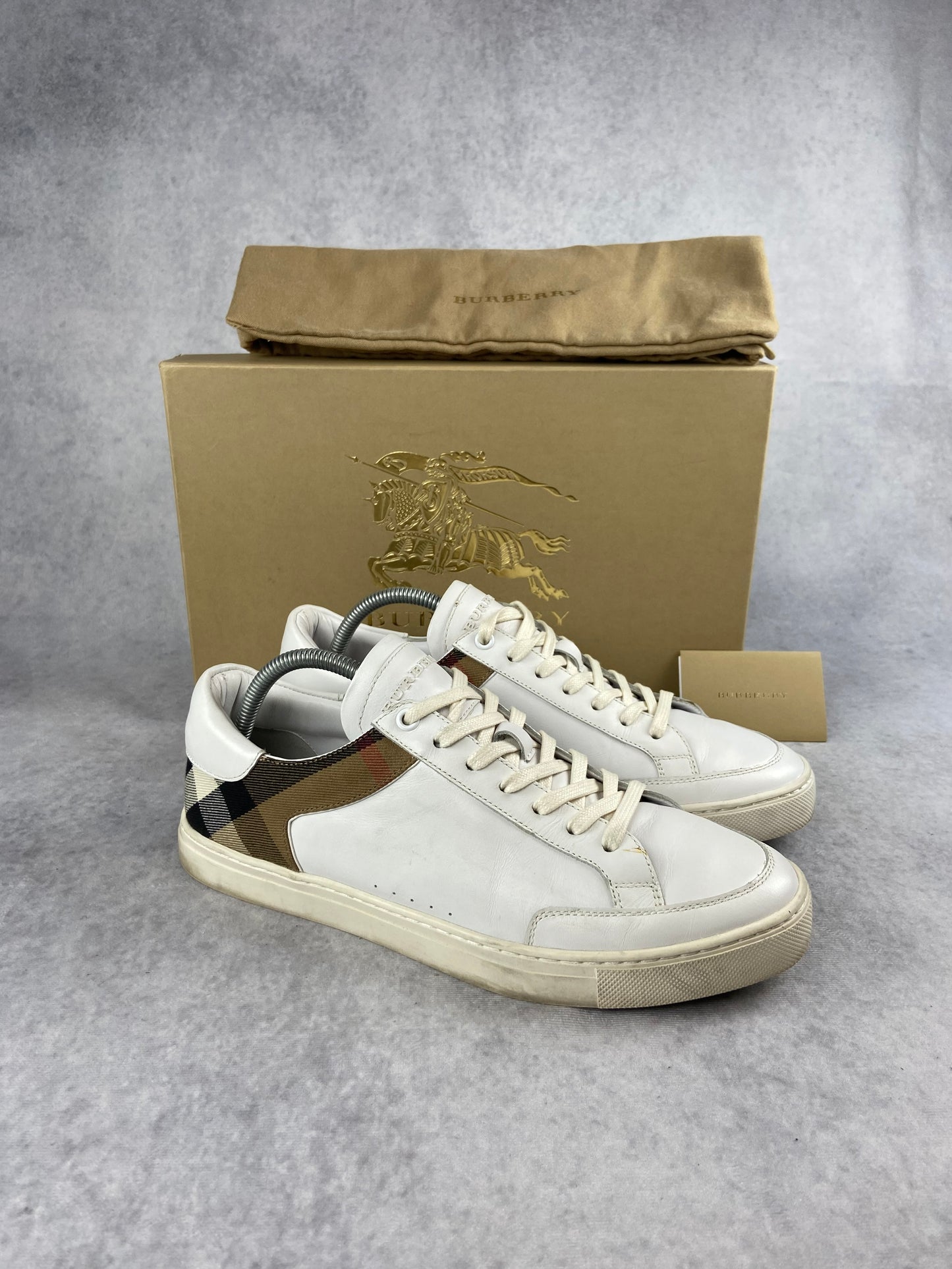 Burberry checked sneaker