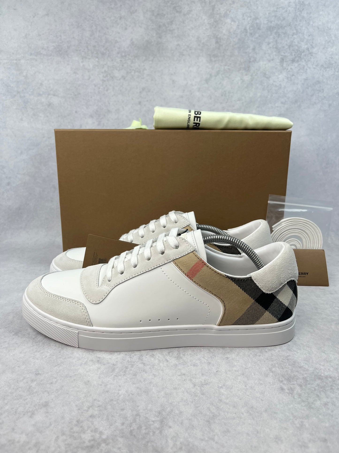 Burberry checked sneaker