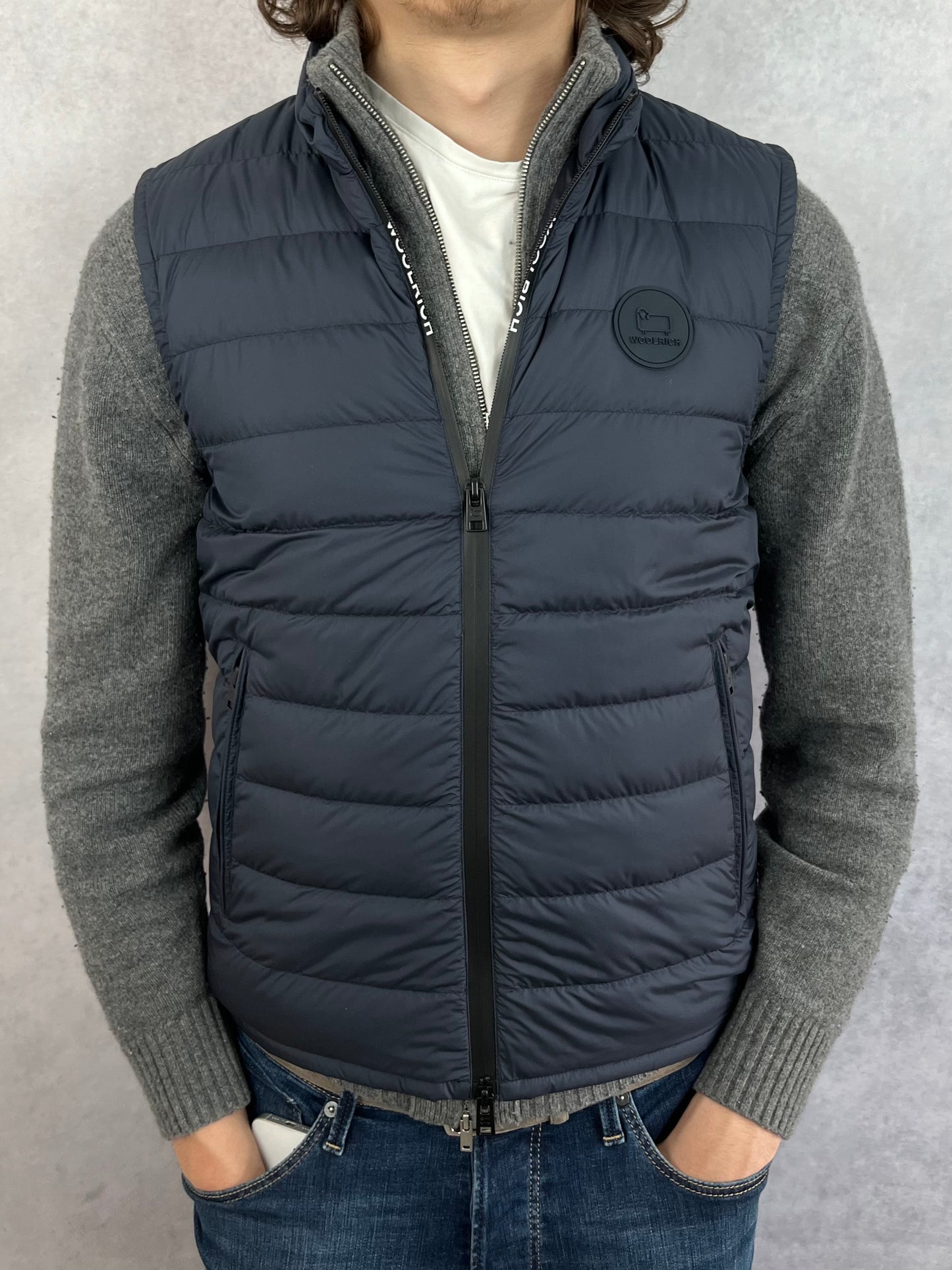 Woolrich down vest