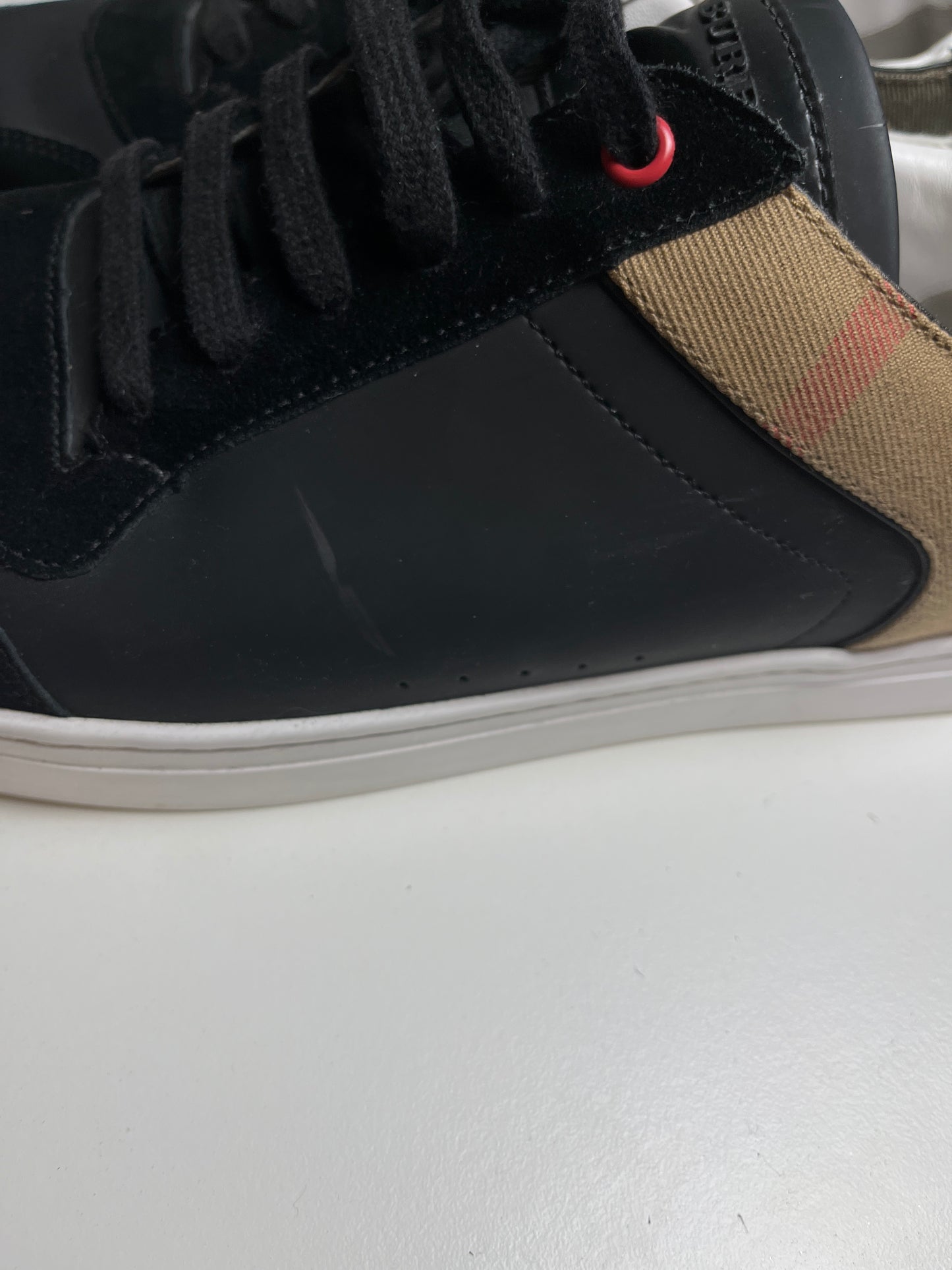 Burberry checked sneaker