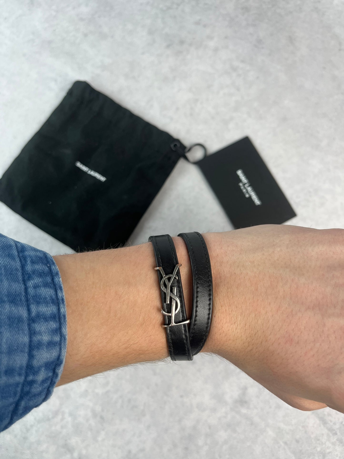 Saint Laurent cassandre bracelet