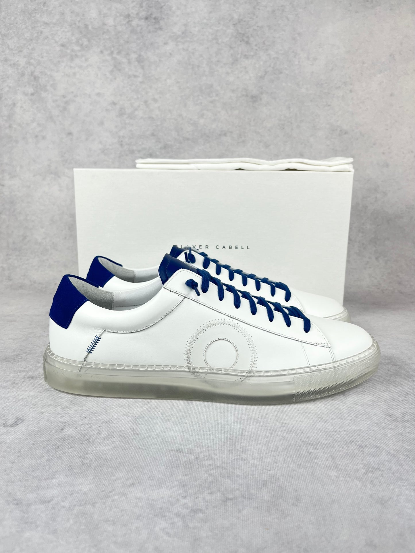 Oliver Cabell low 1 navy yin yang sneaker
