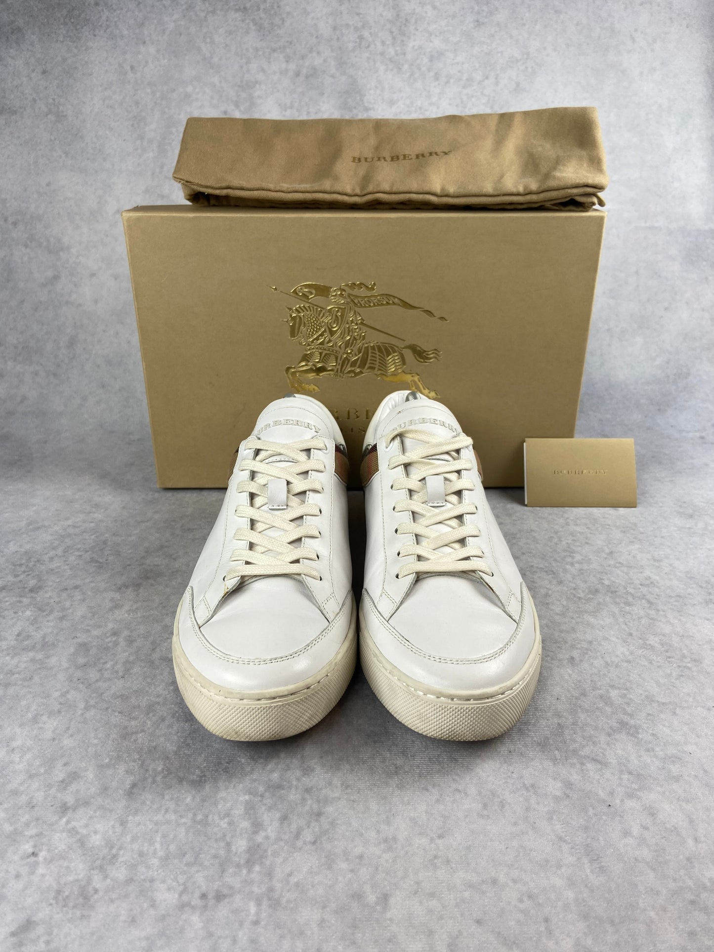 Burberry checked sneaker