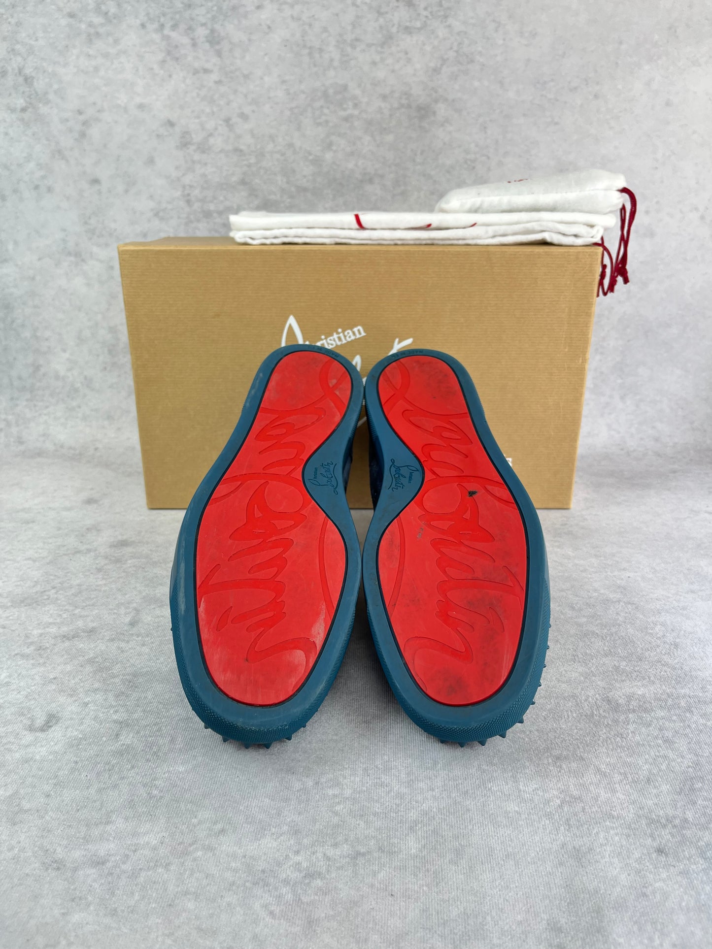 Christian Louboutin junior spike sneaker