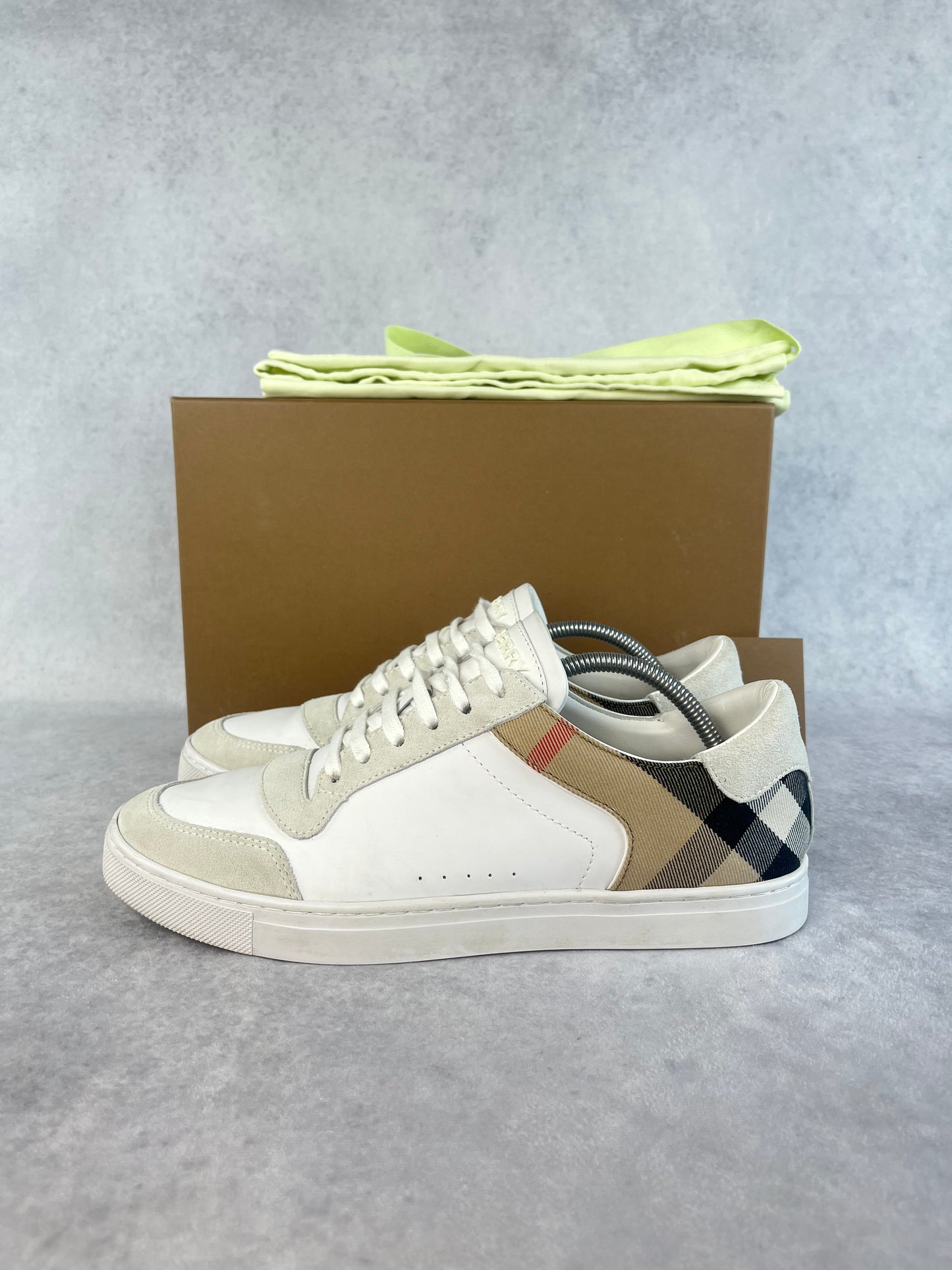 Burberry checked sneaker
