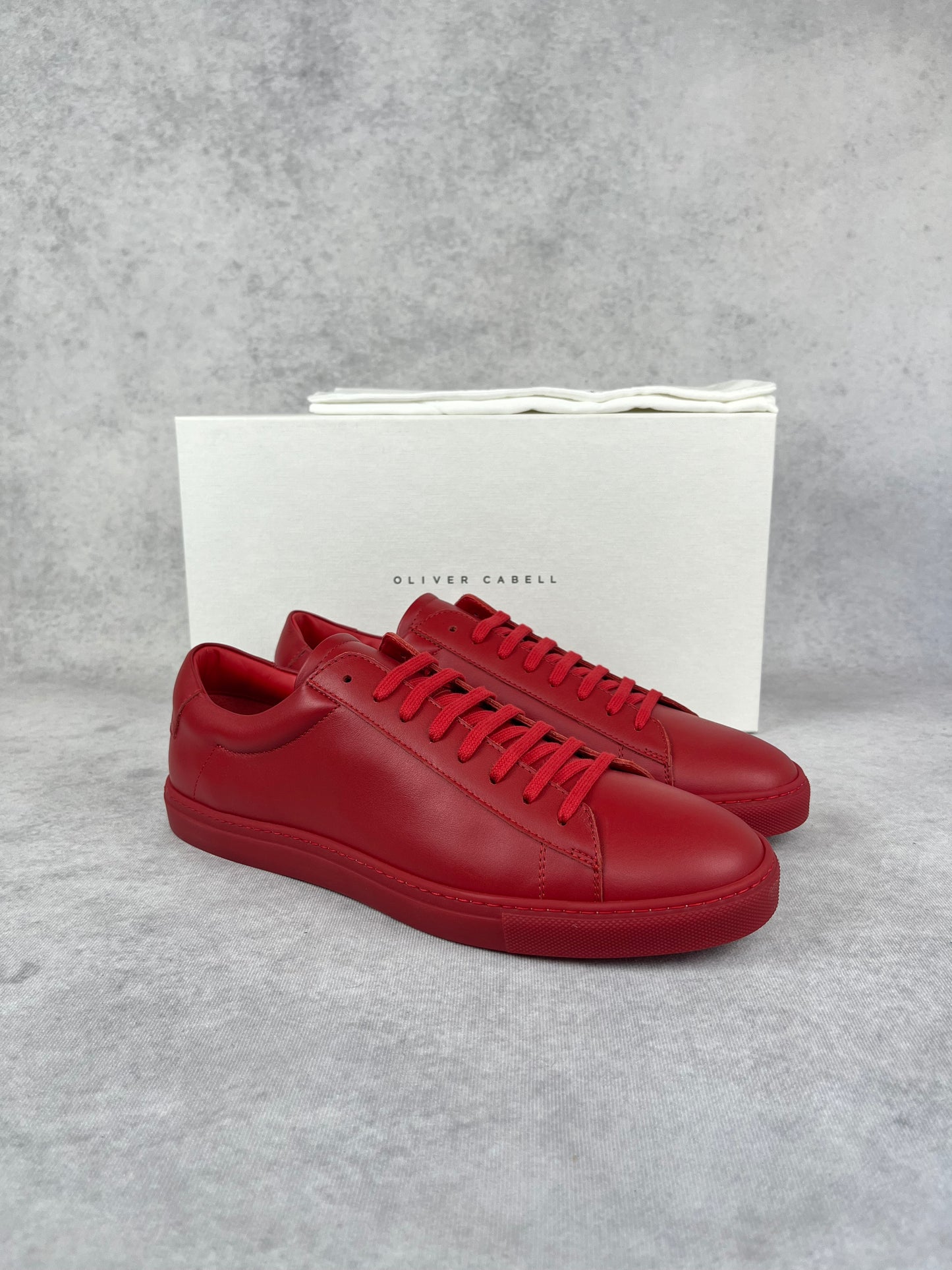 Oliver Cabell low 1 red sneaker