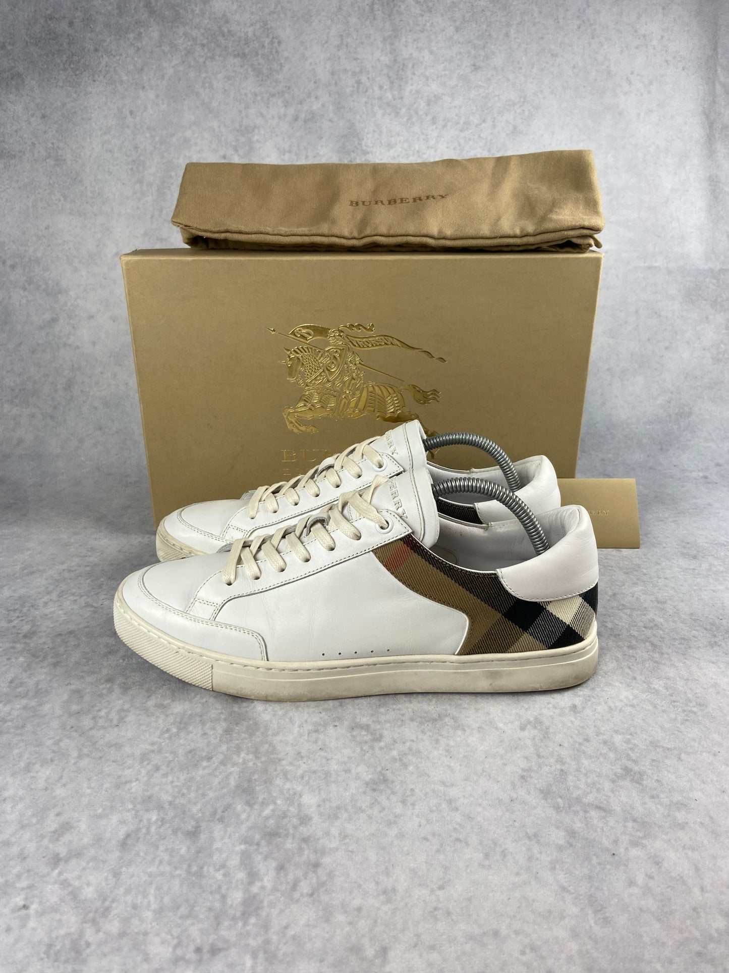 Burberry checked sneaker