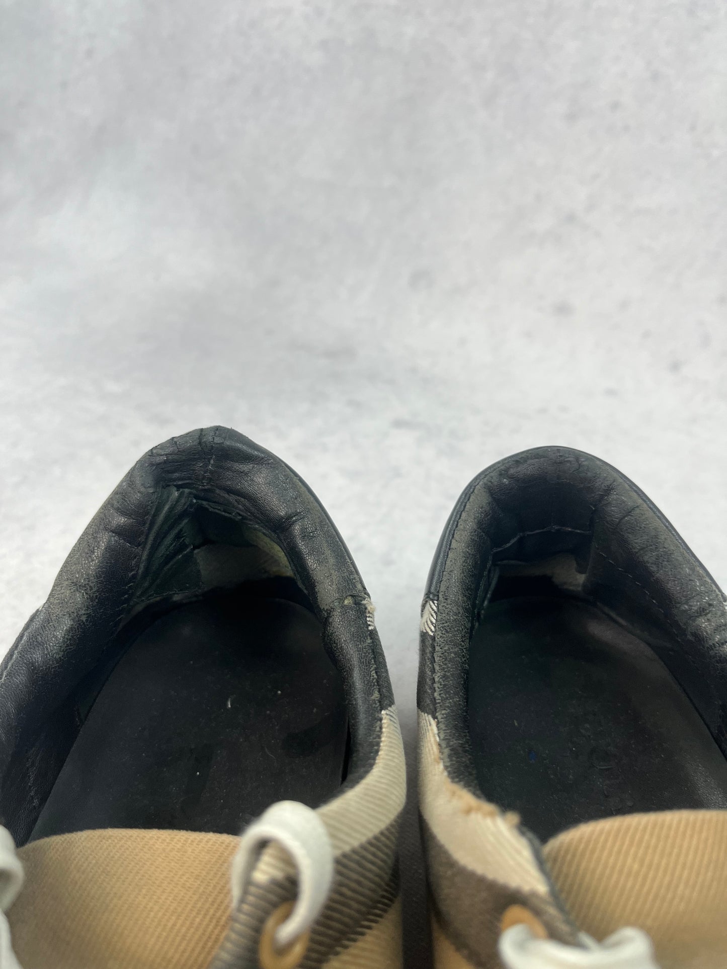 Burberry checked sneaker