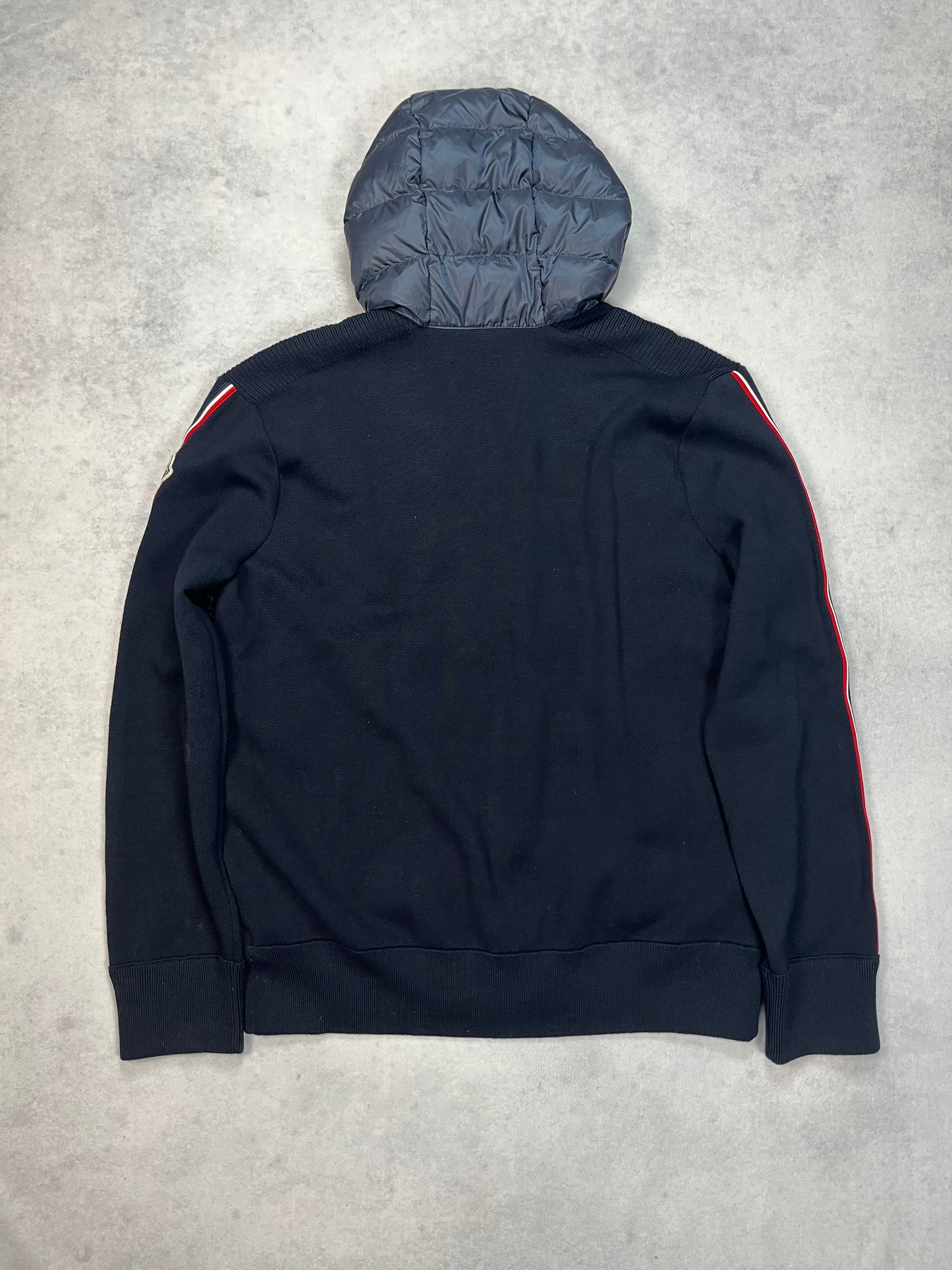 Moncler hooded cardigan jacket