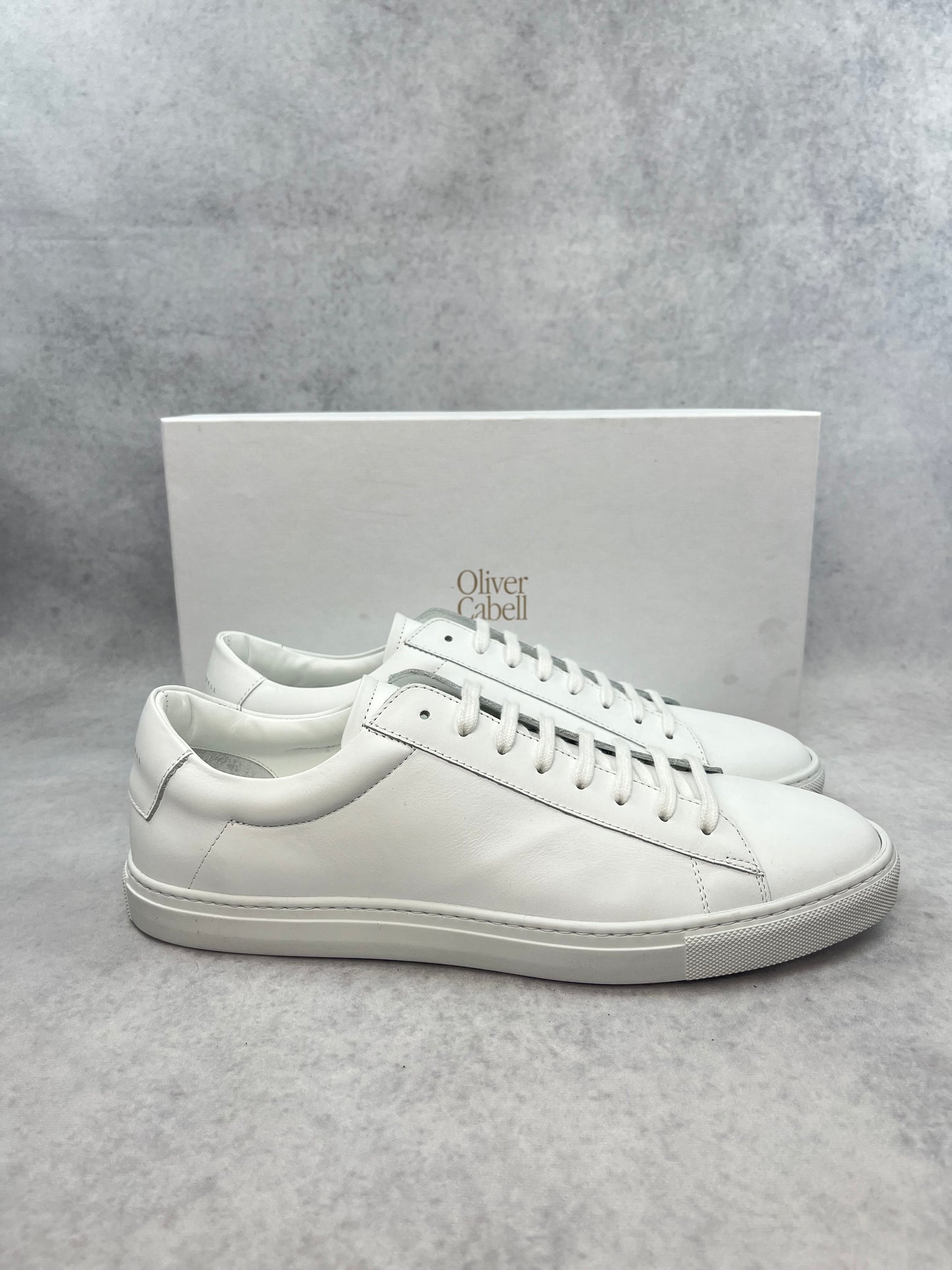 Oliver Cabell low 1 white sneaker