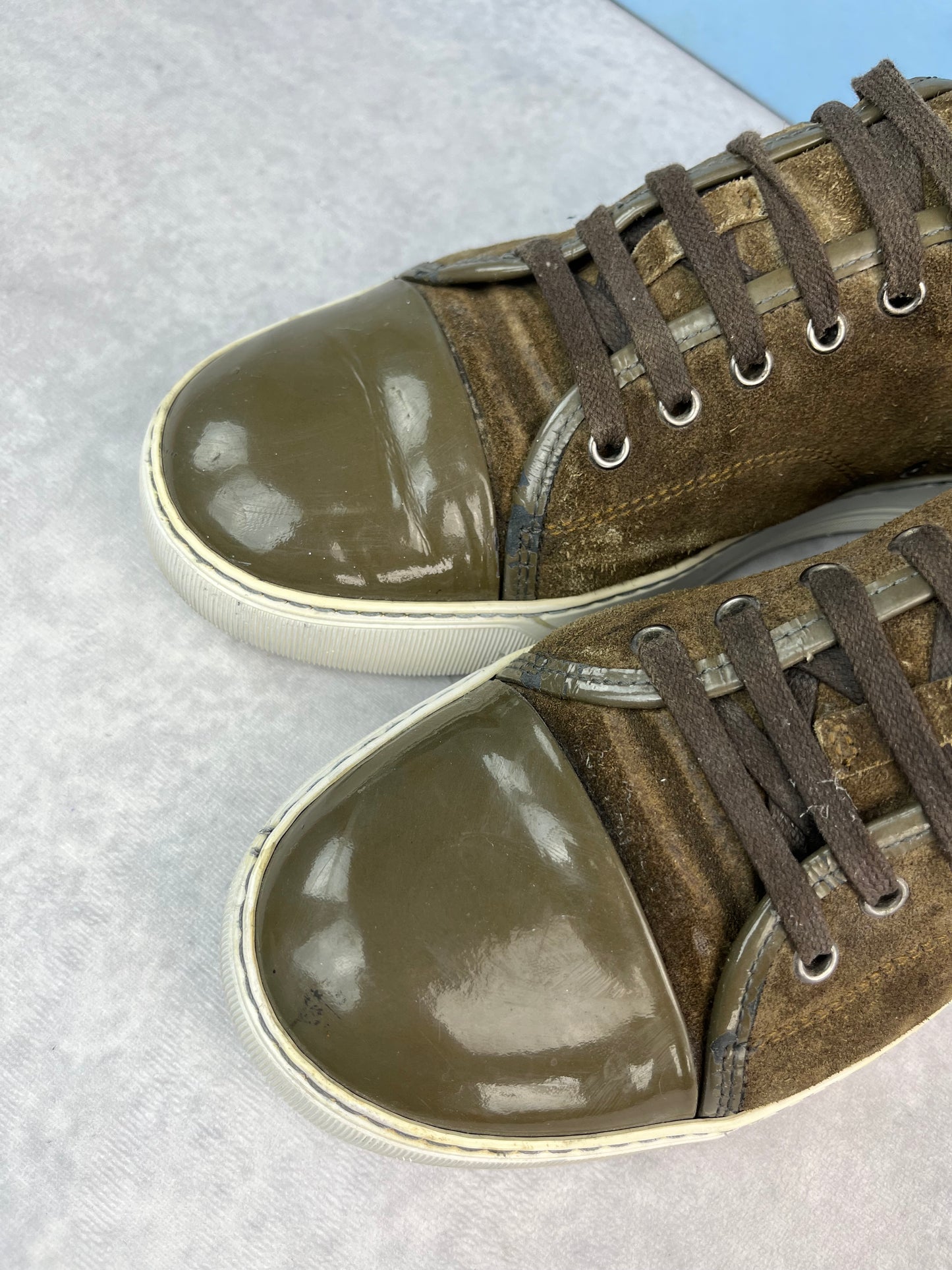 Lanvin DBB1 cap toe sneaker