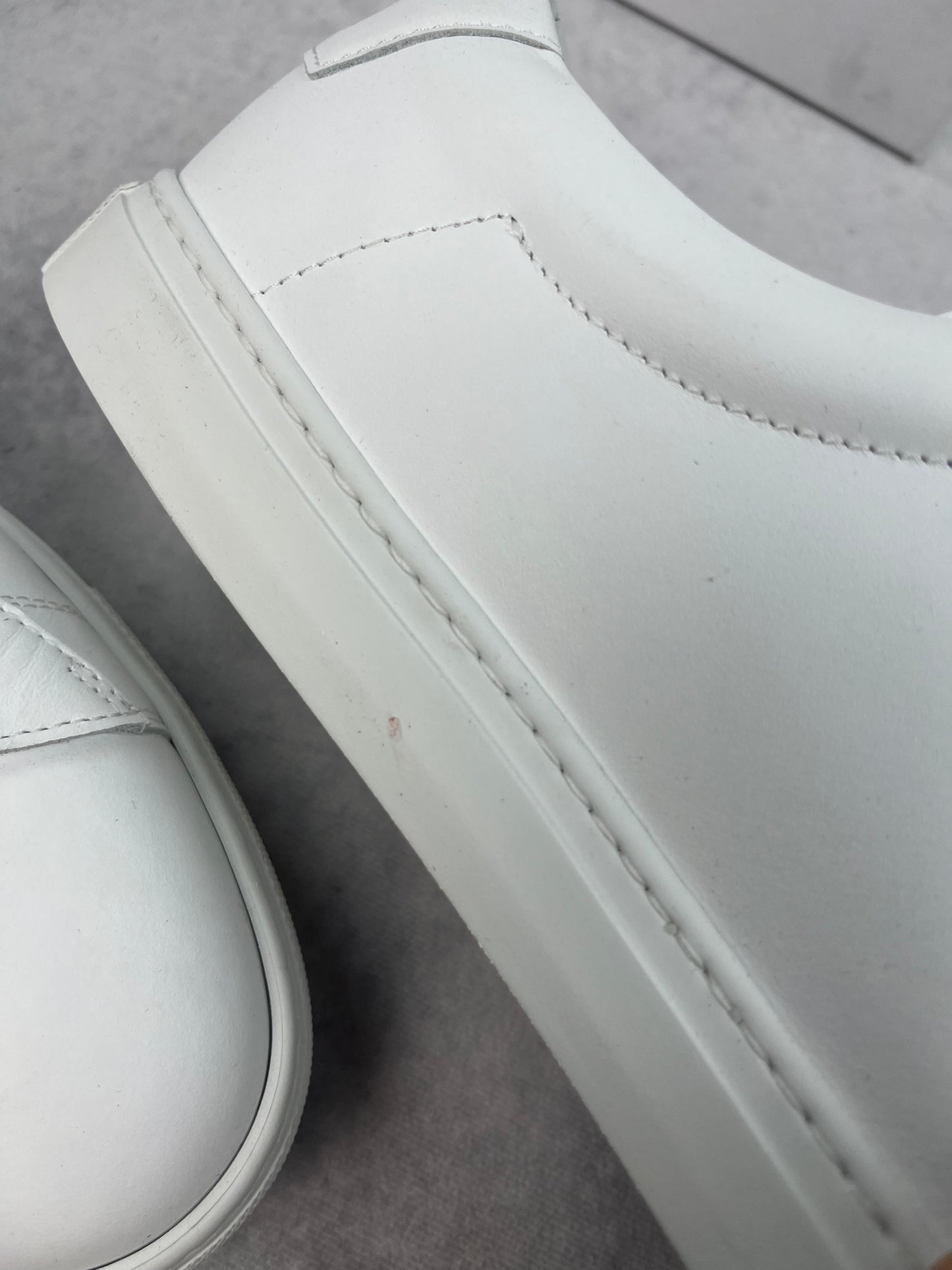 Oliver Cabell low 1 white sneaker