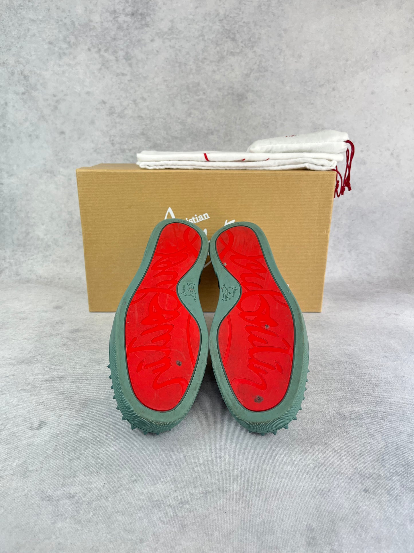 Christian Louboutin junior spike sneaker