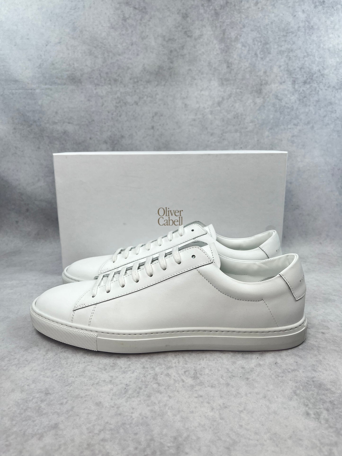 Oliver Cabell low 1 white sneaker