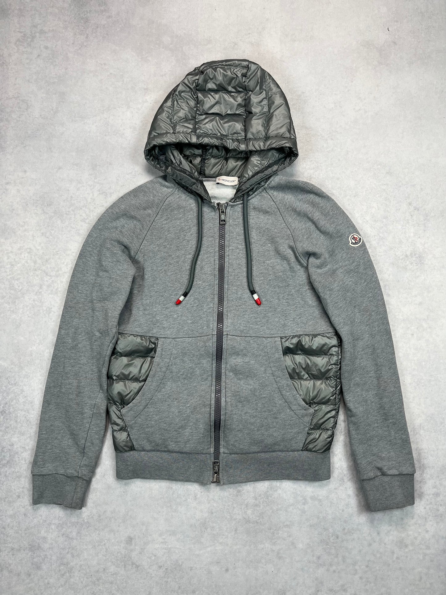 Moncler hooded cardigan jacket