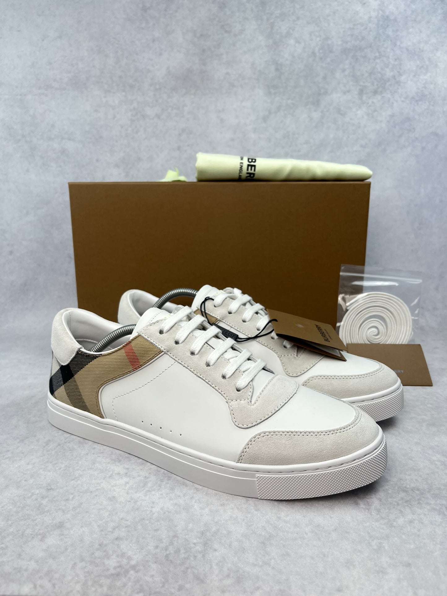 Burberry checked sneaker