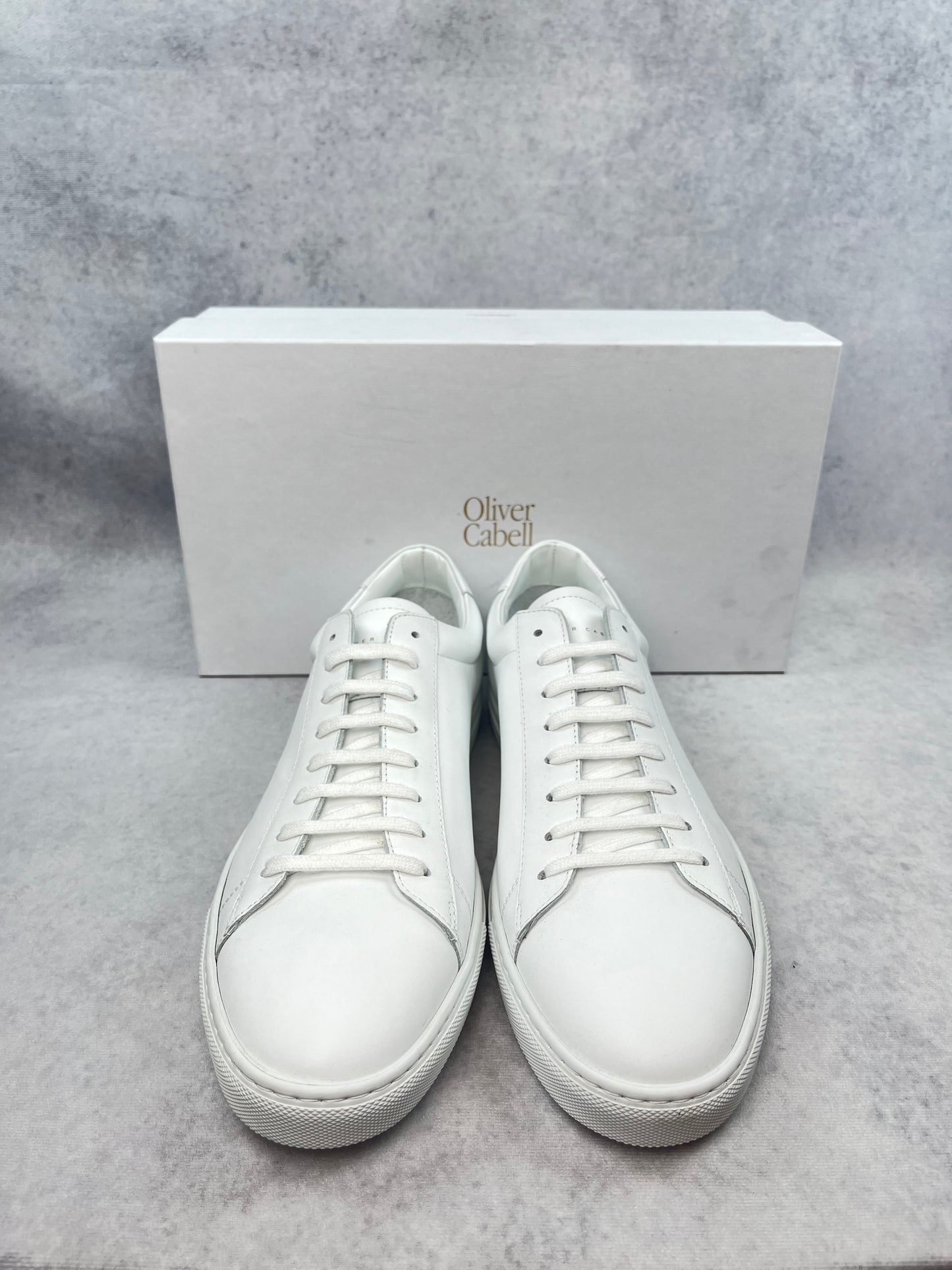 Oliver Cabell low 1 white sneaker