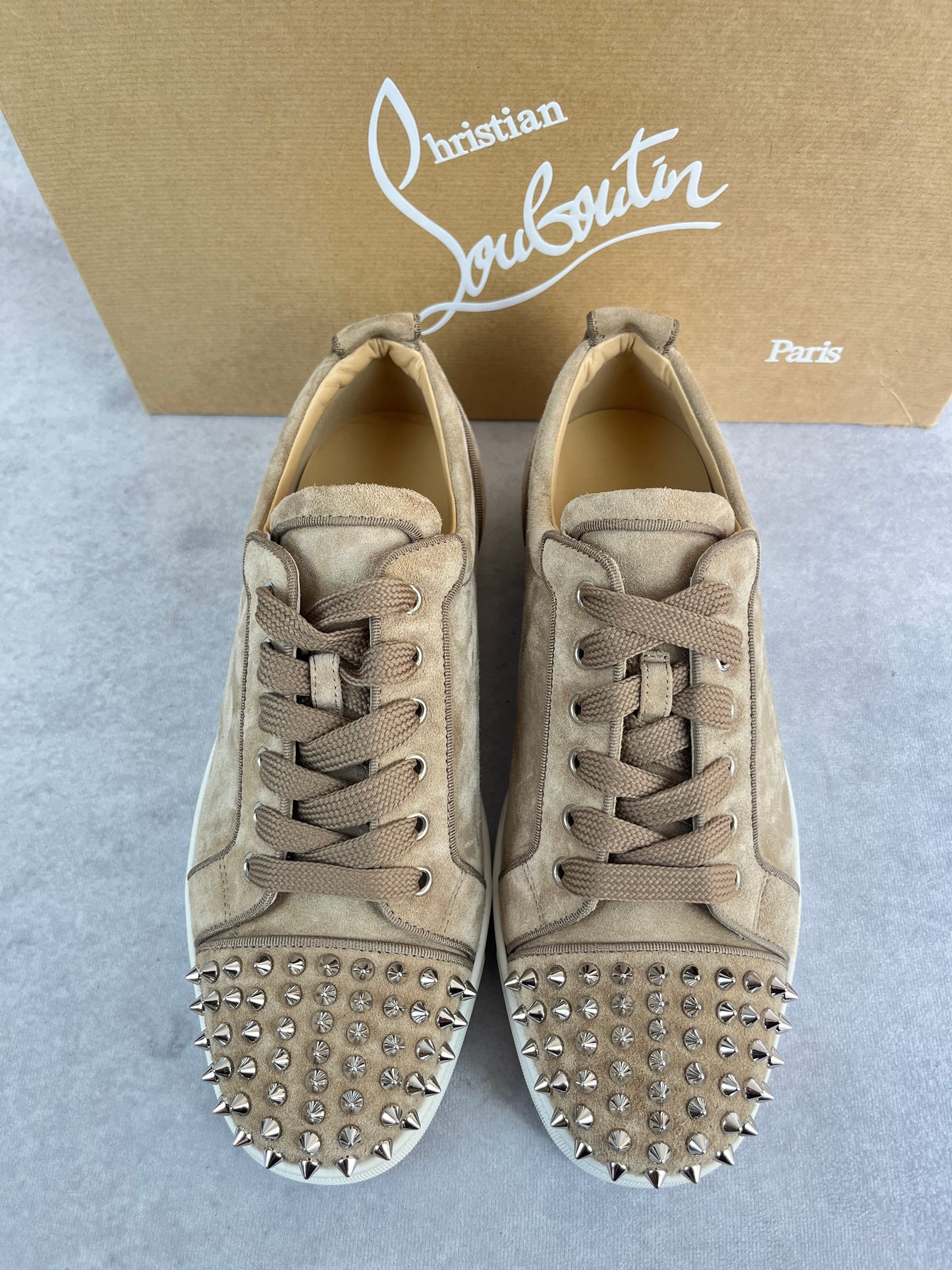 Christian Louboutin junior spike sneaker