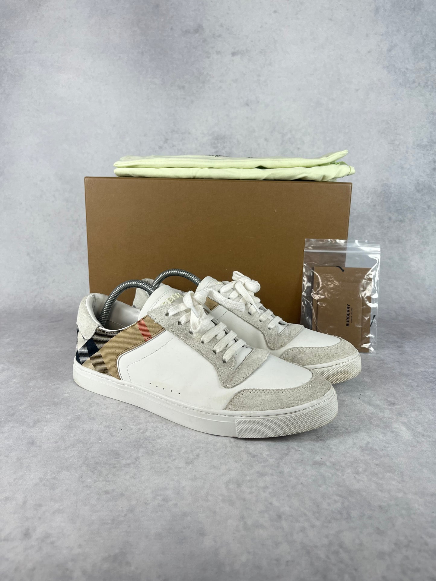 Burberry checked sneaker