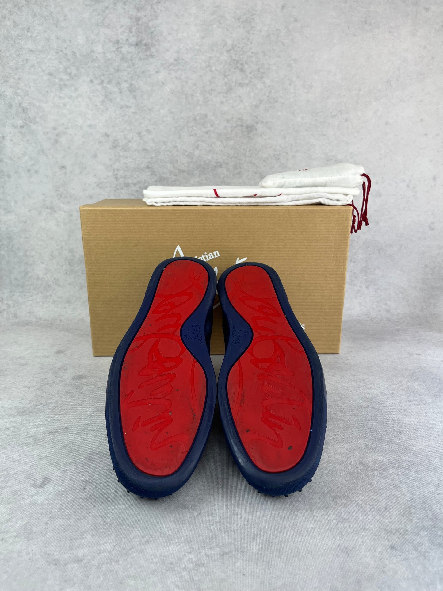 Christian Louboutin junior spike sneaker