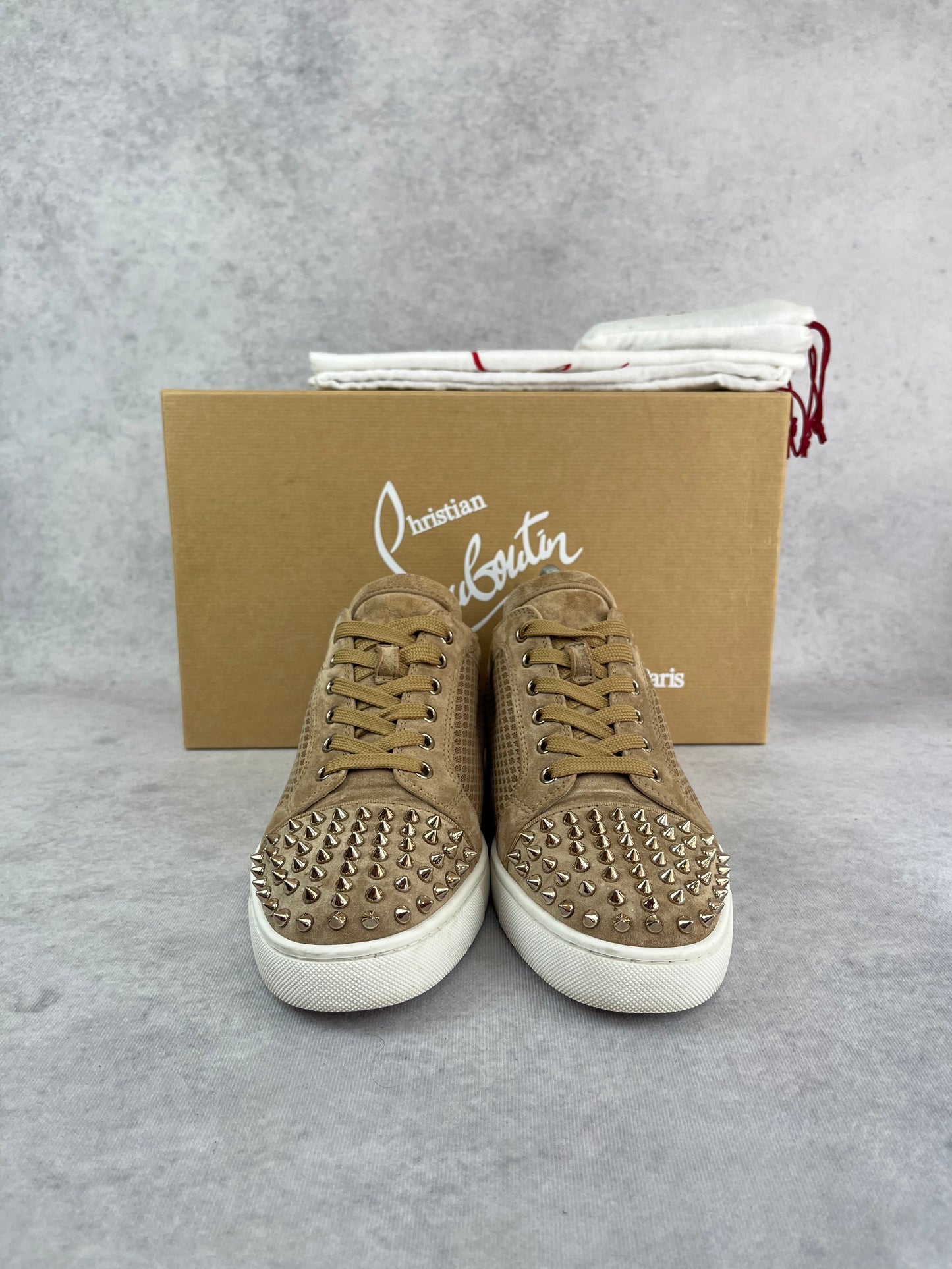 Christian Louboutin junior spike sneaker