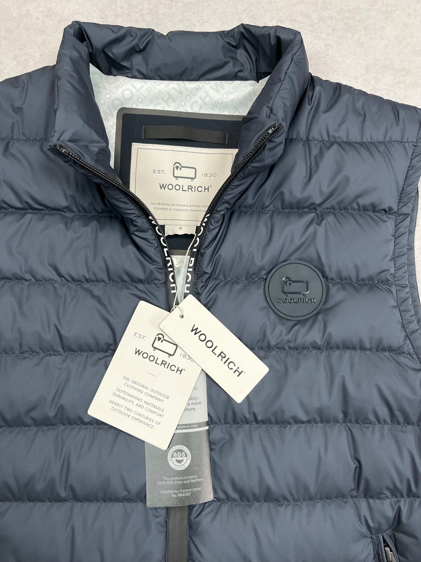 Woolrich down vest