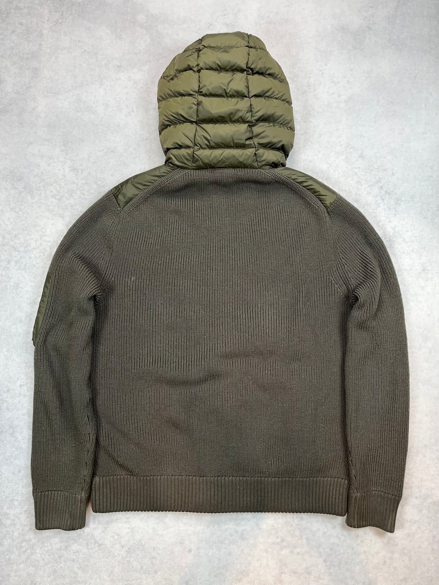 Moncler hooded cardigan jacket