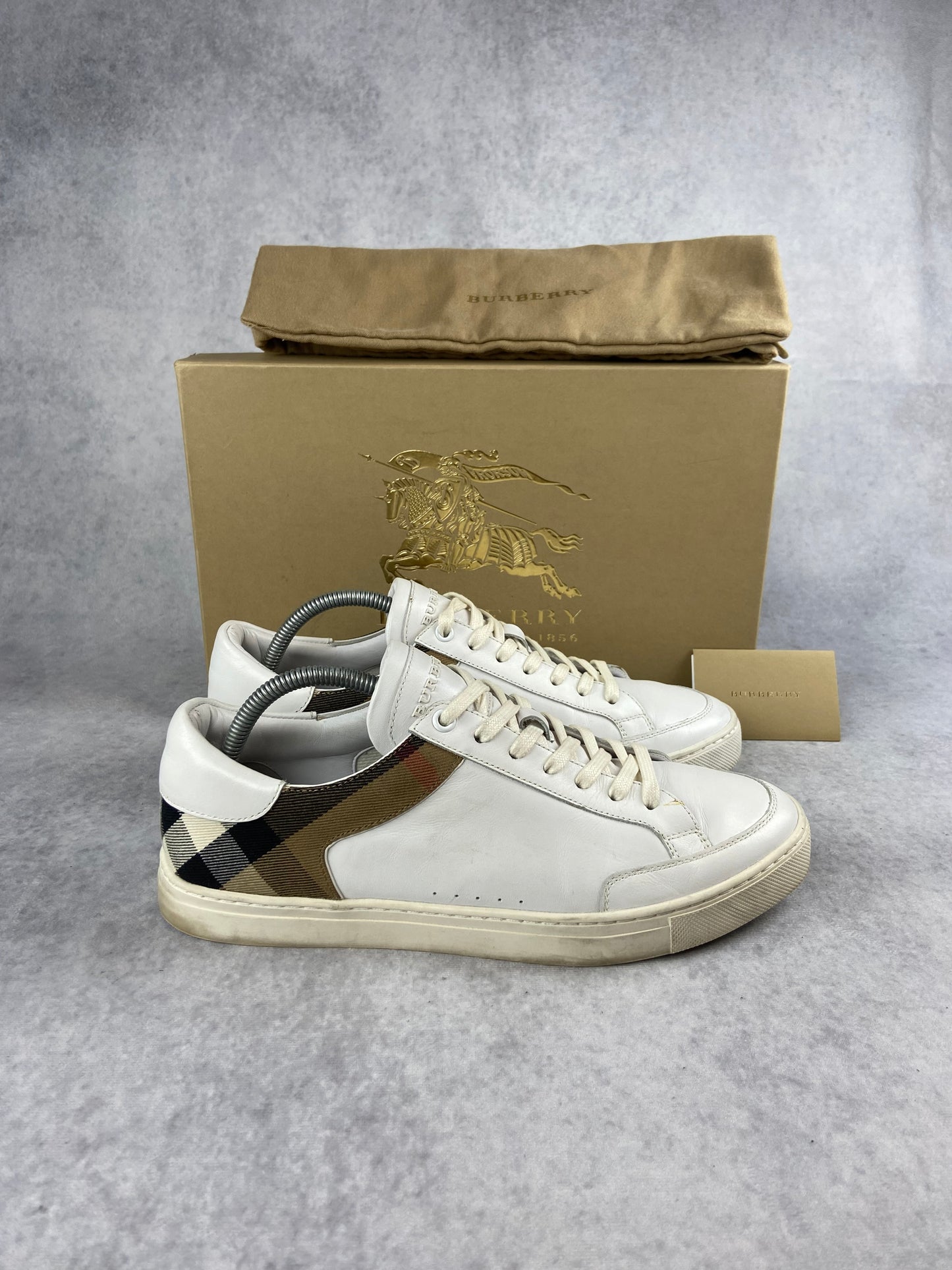 Burberry checked sneaker