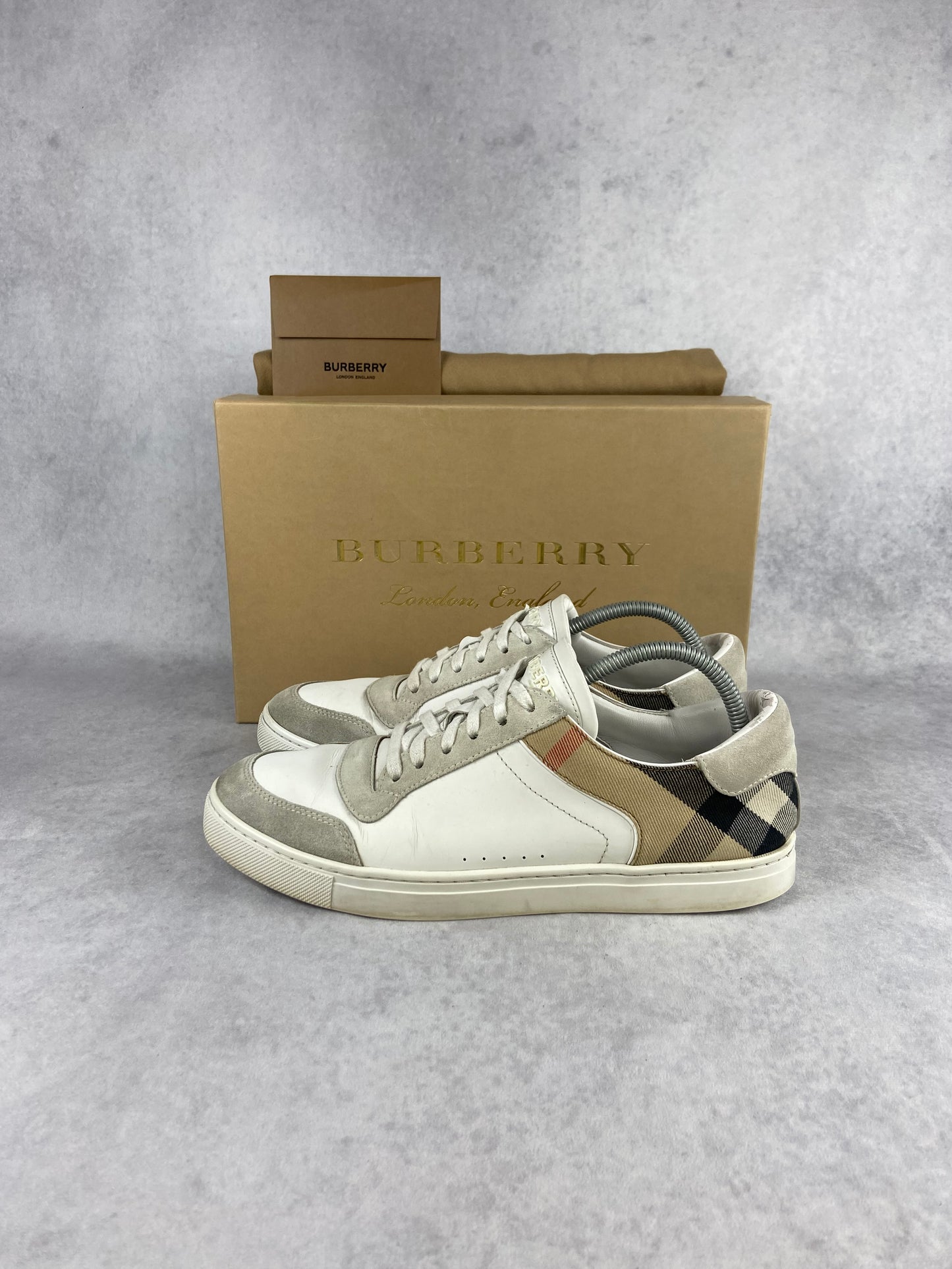 Burberry checked sneaker
