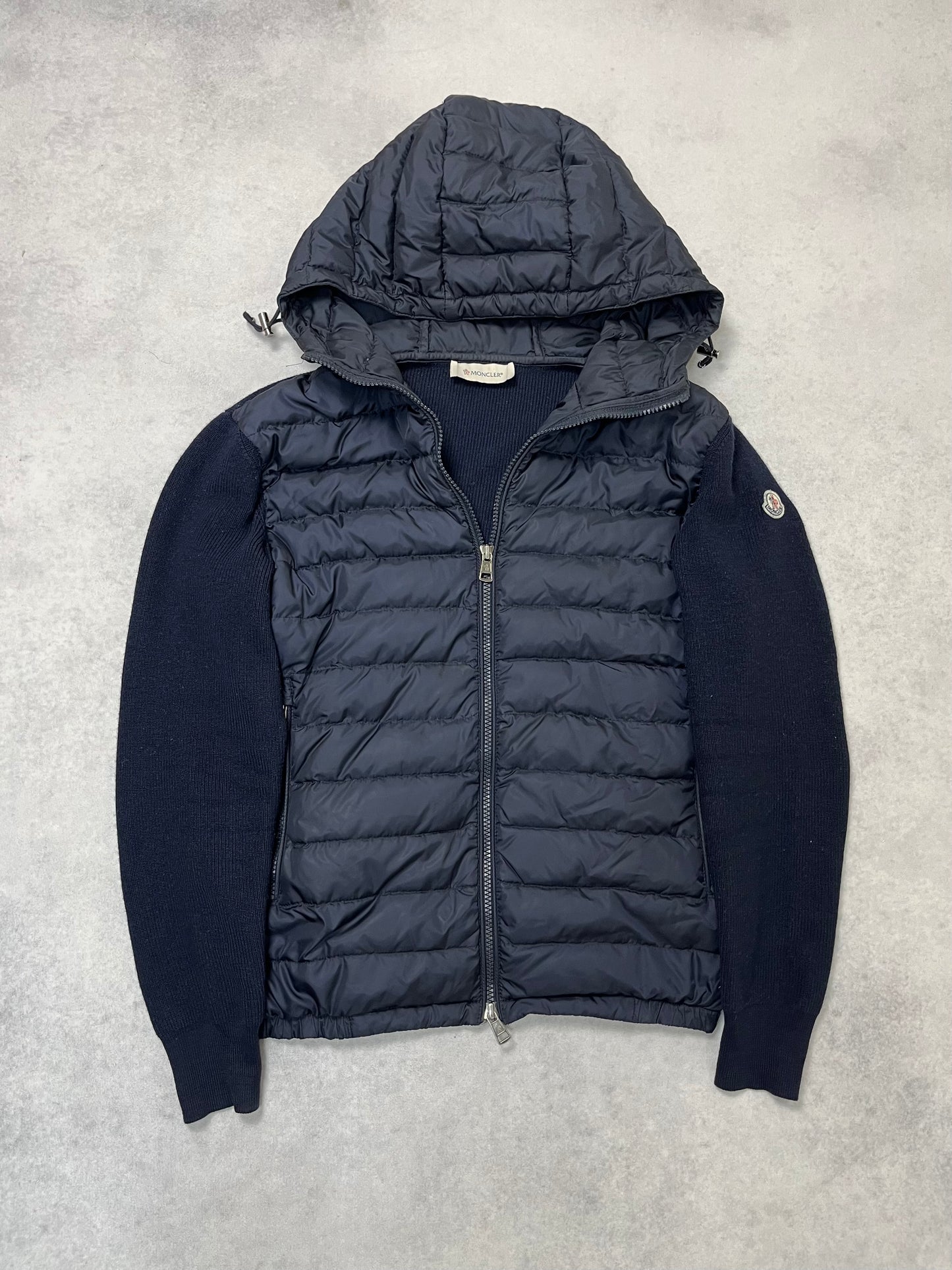 Moncler hooded cardigan jacket