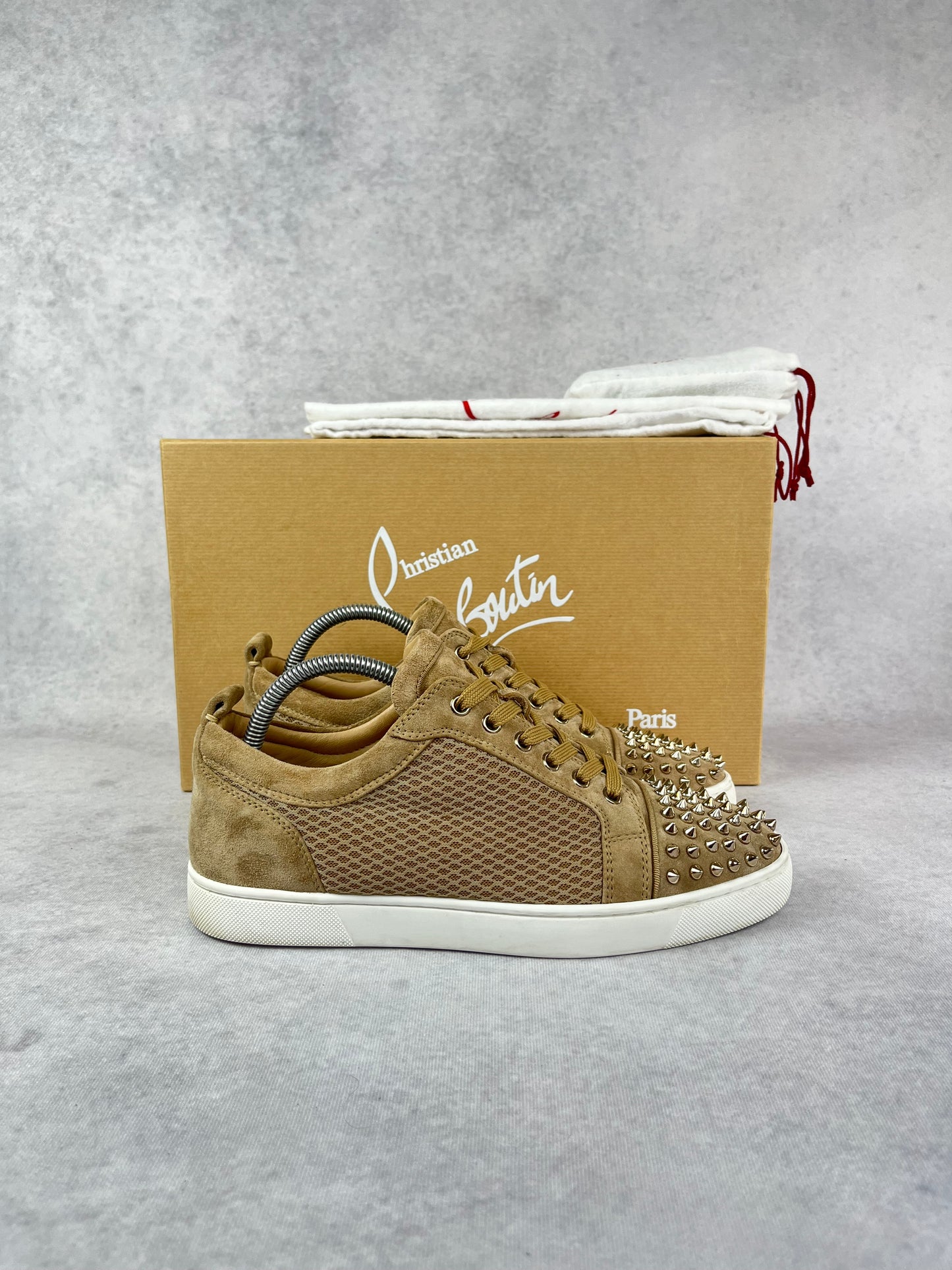 Christian Louboutin junior spike sneaker