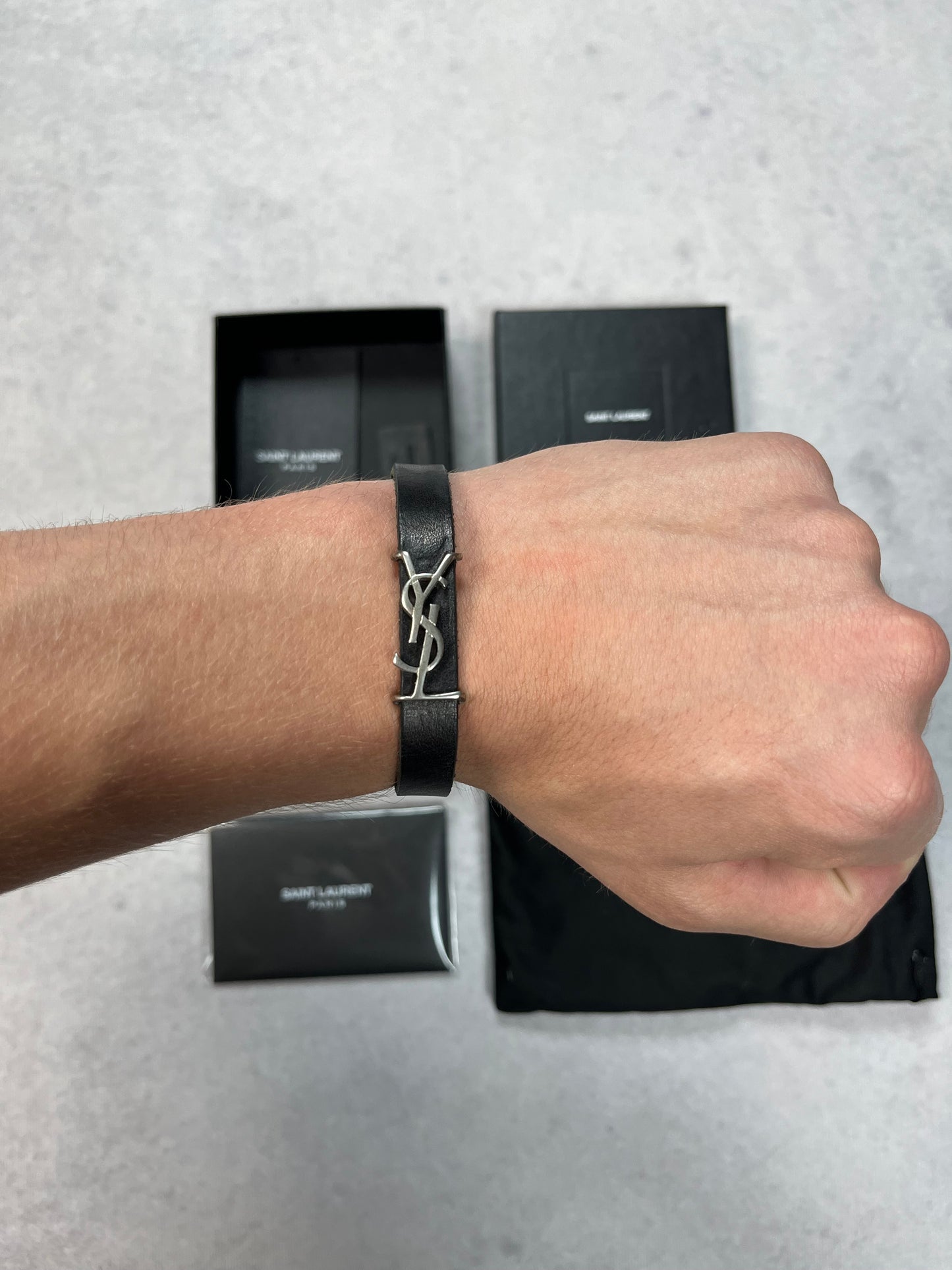 Saint Laurent cassandre bracelet
