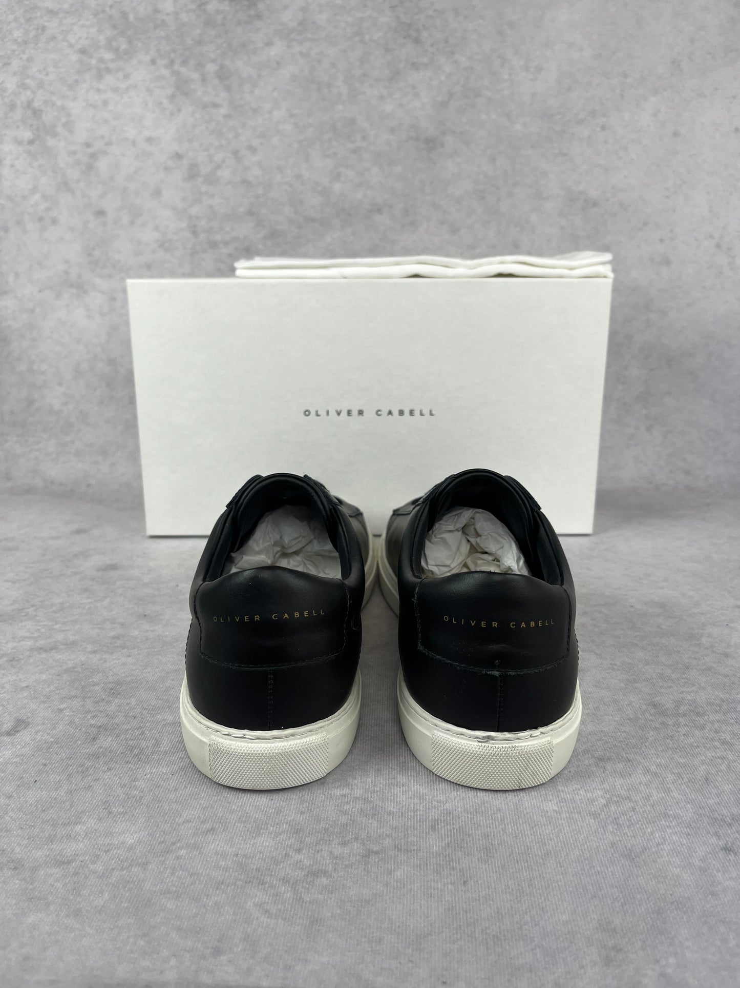 Oliver Cabell low 1 black sneaker