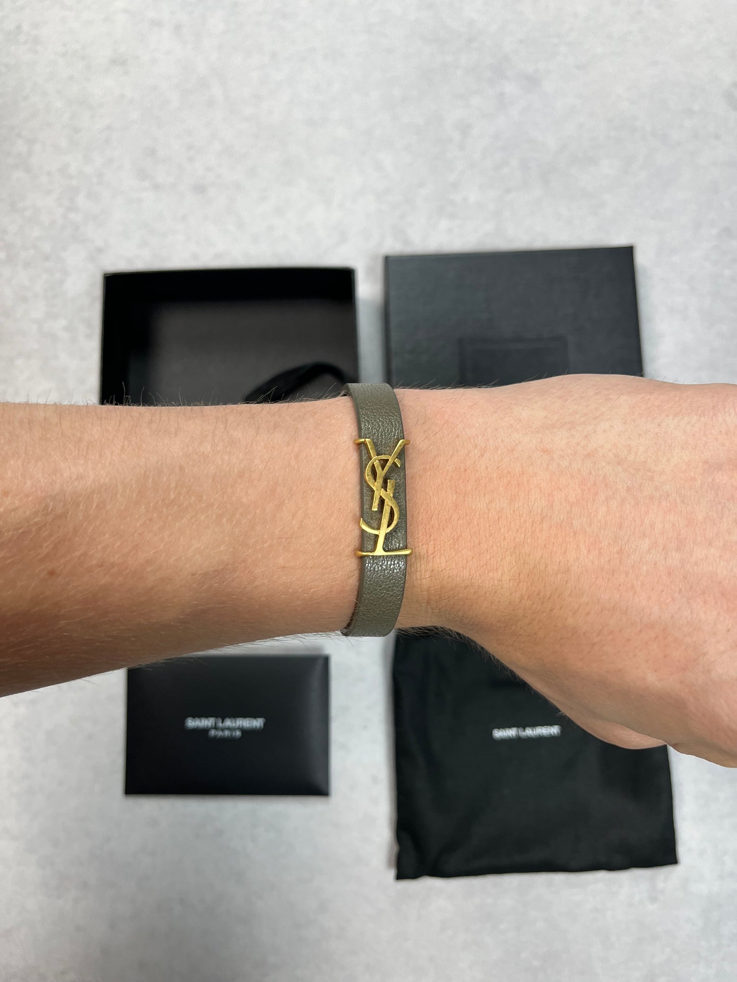 Saint Laurent cassandre bracelet