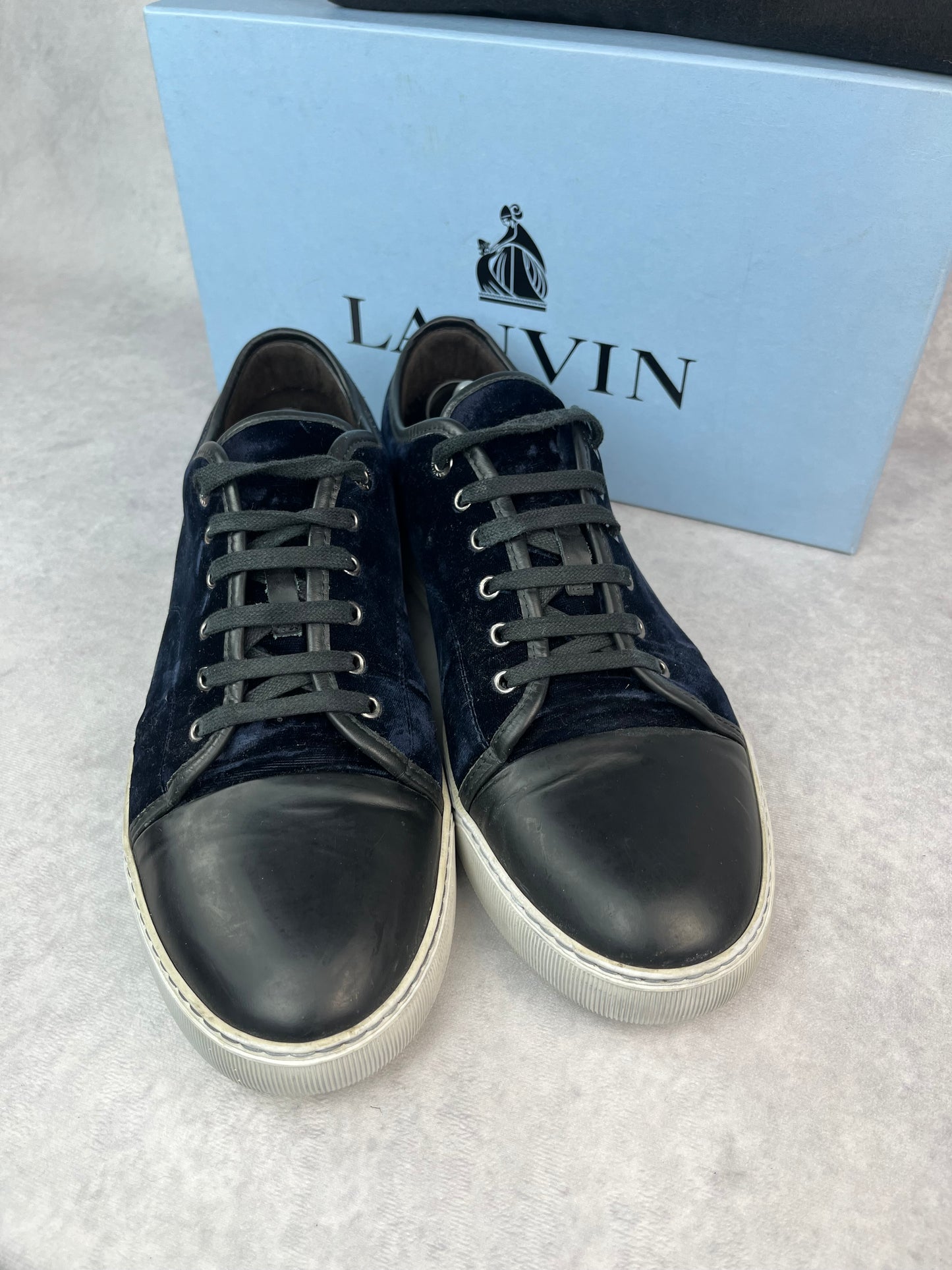 Lanvin DBB1 cap toe sneaker