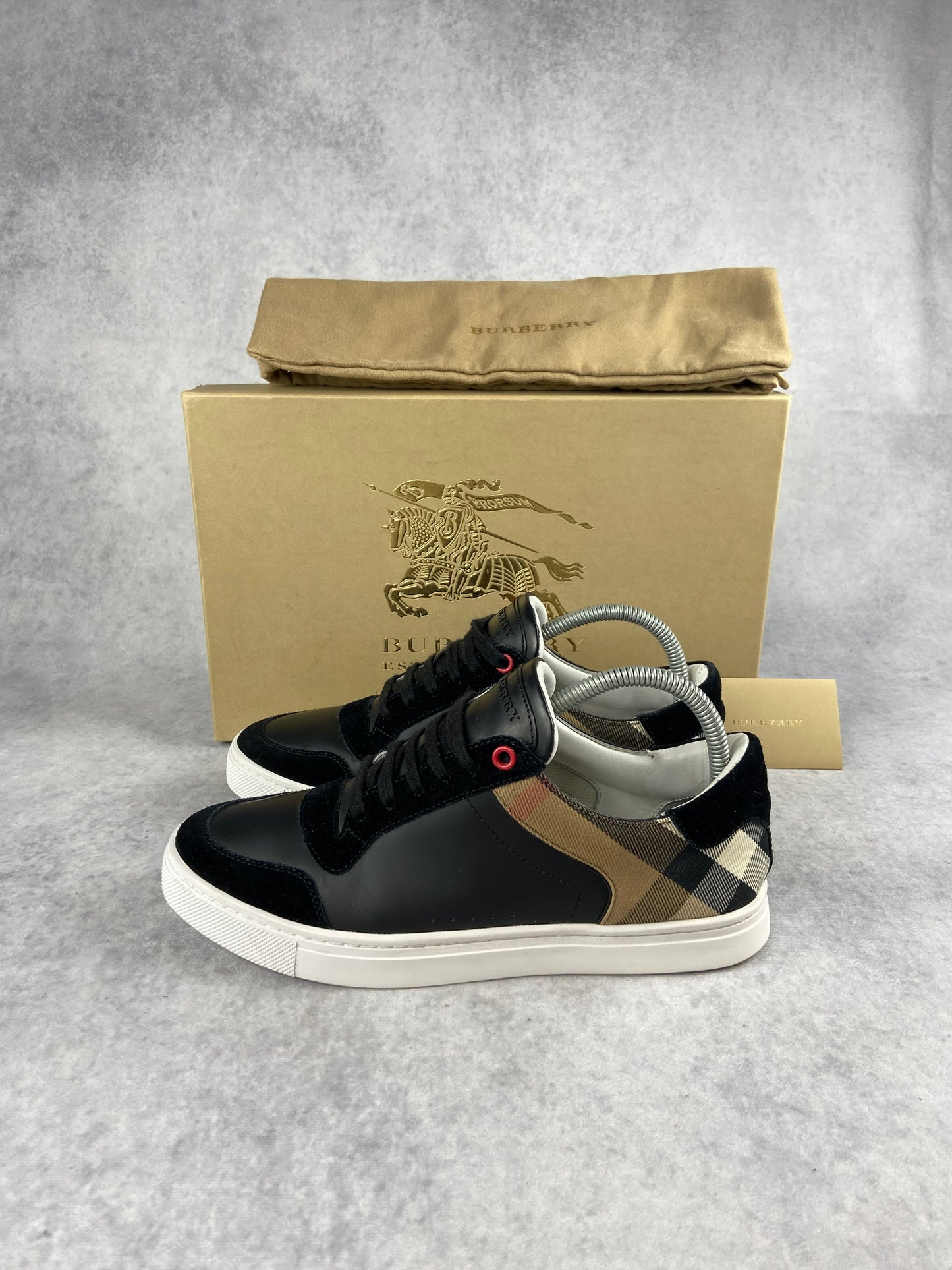 Burberry checked sneaker