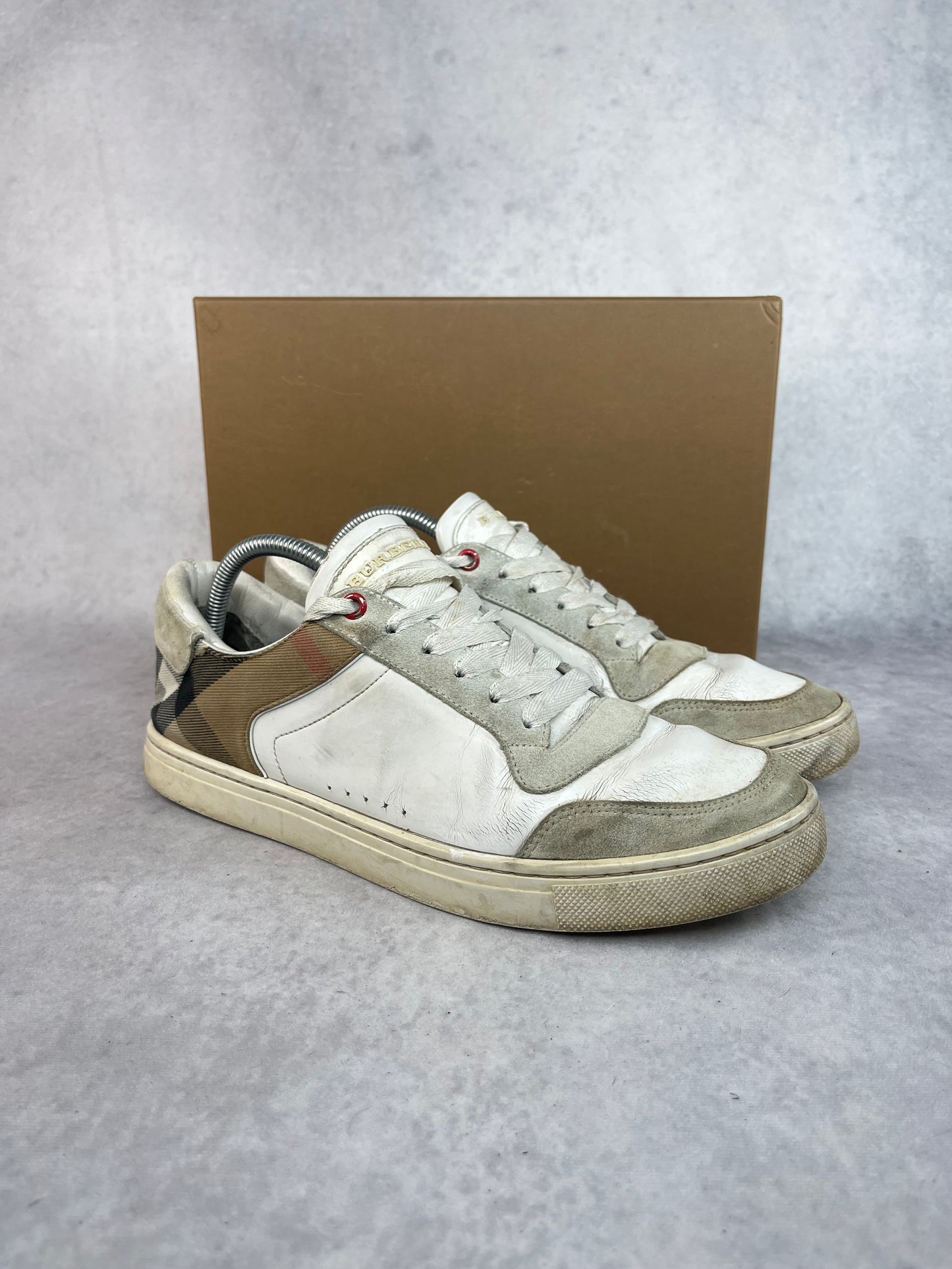 Burberry checked sneaker