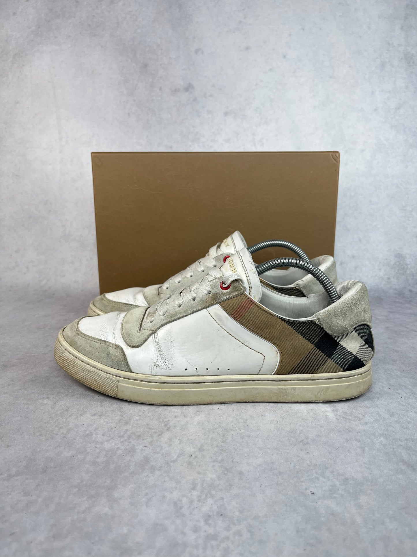 Burberry checked sneaker