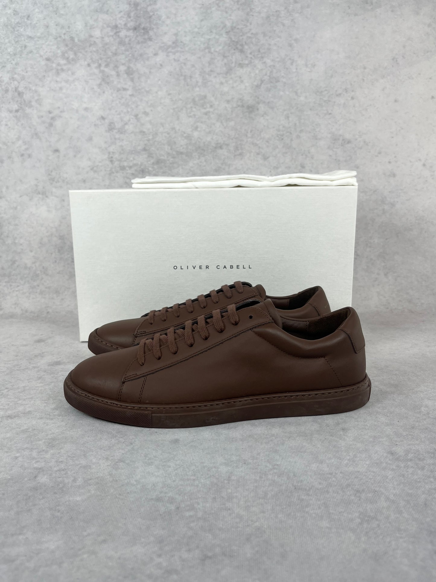 Oliver Cabell low 1 mocha sneaker