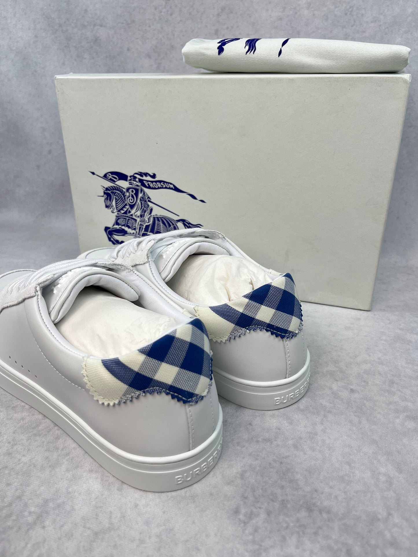 Burberry checked sneaker