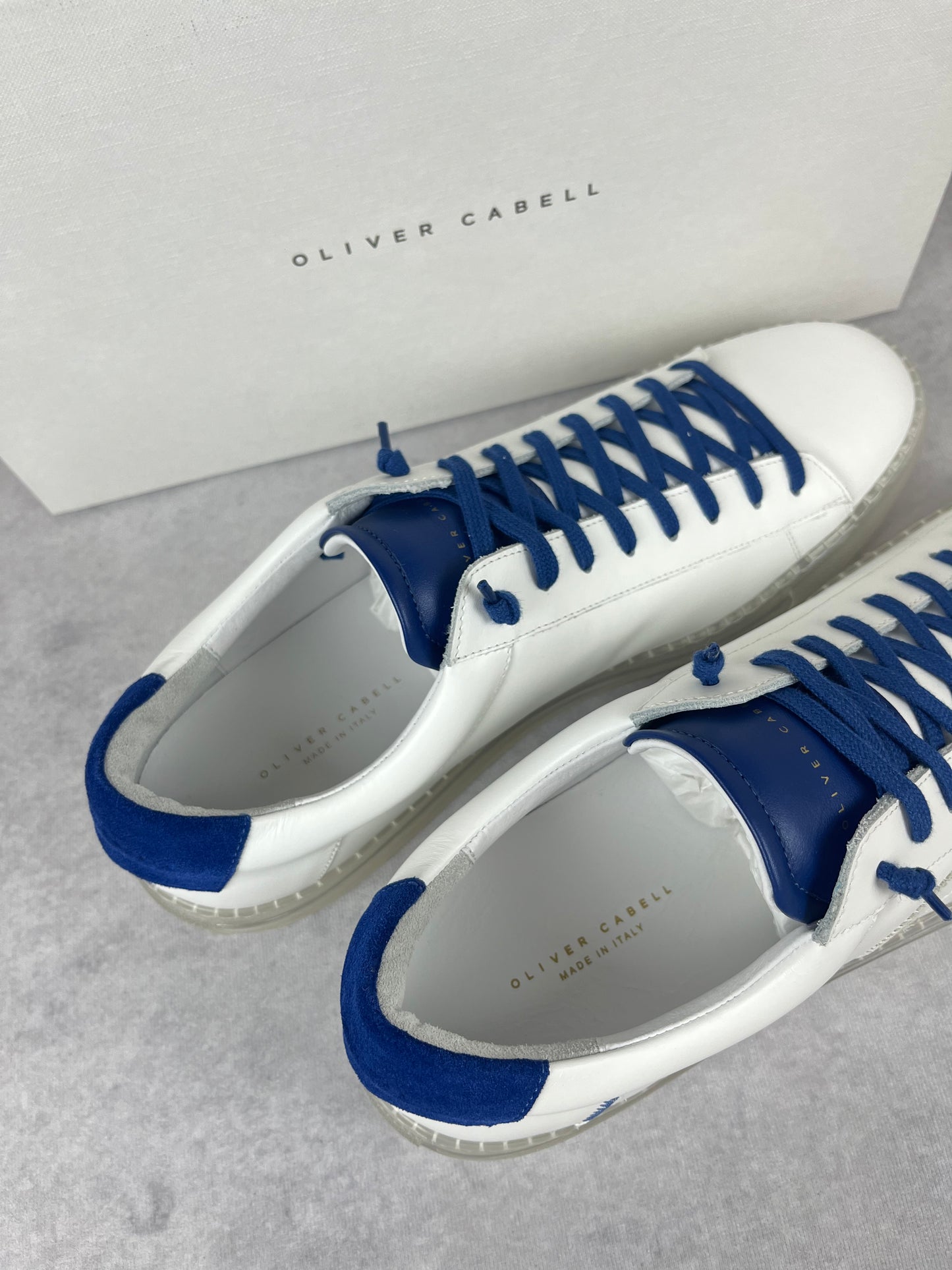 Oliver Cabell low 1 navy yin yang sneaker